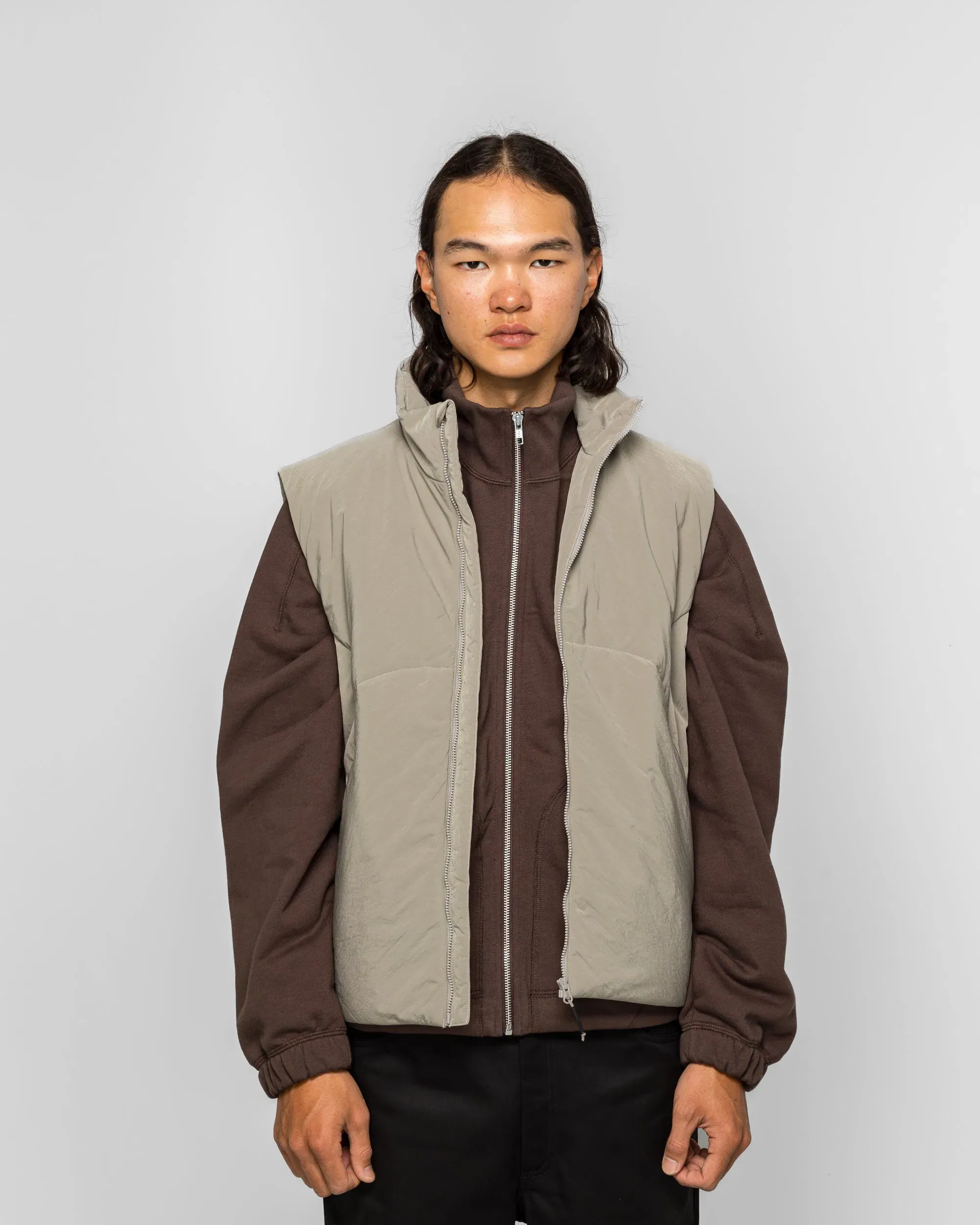 Colin Meredith Stirrup Insulated Gilet - Almond Shell