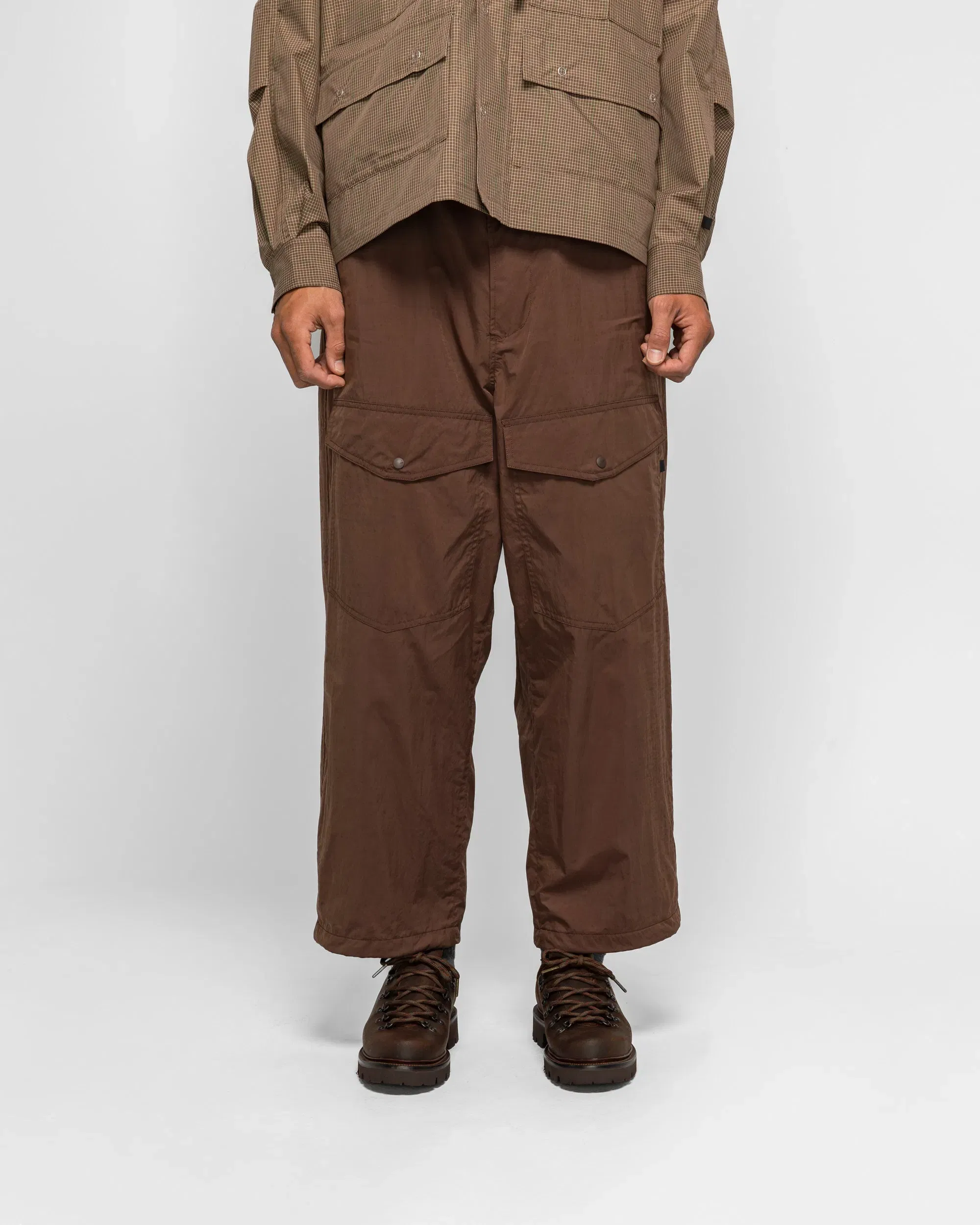 DAIWA PIER39 Tech Mil Flyers Pants - Brown Gray