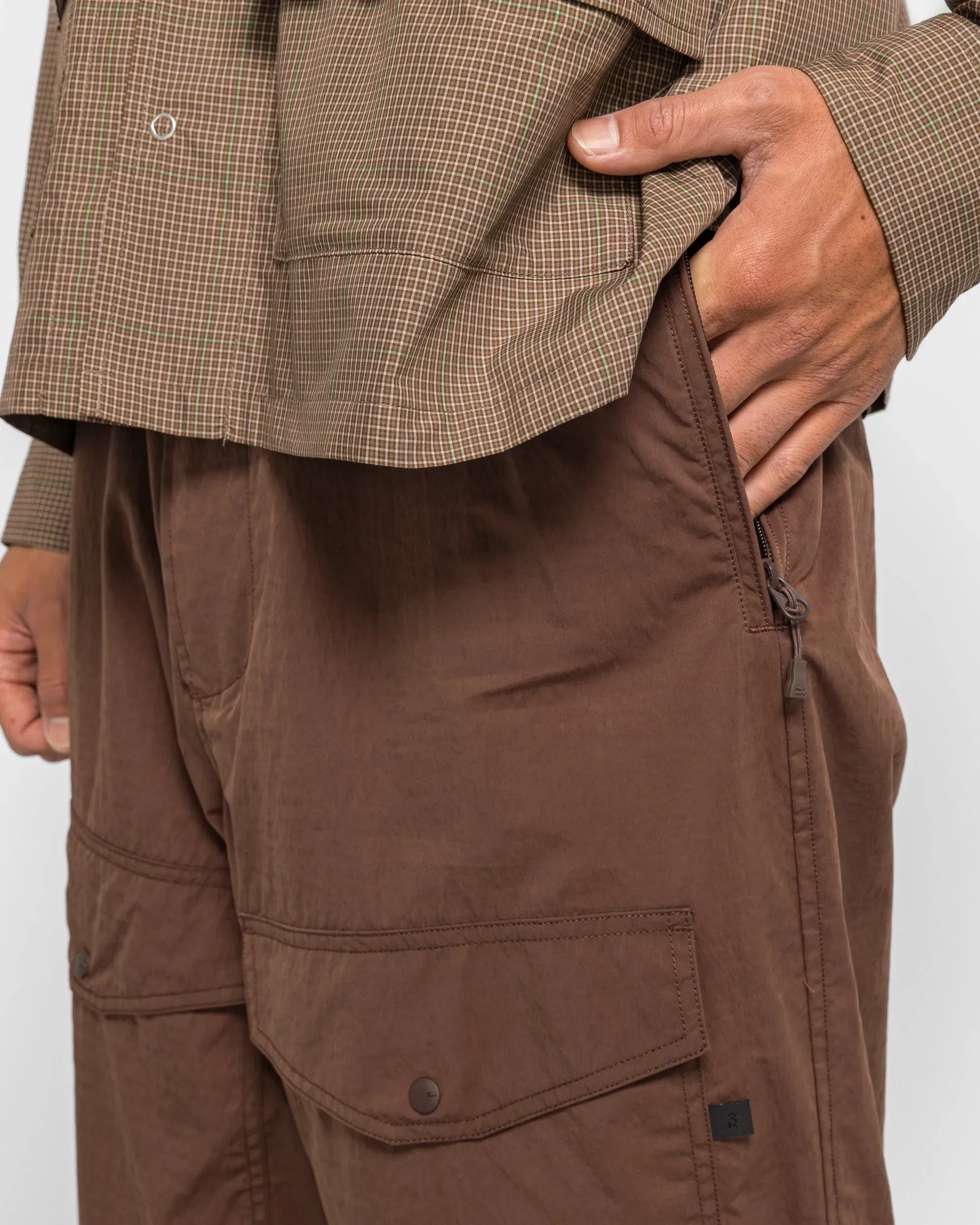 DAIWA PIER39 Tech Mil Flyers Pants - Brown Gray