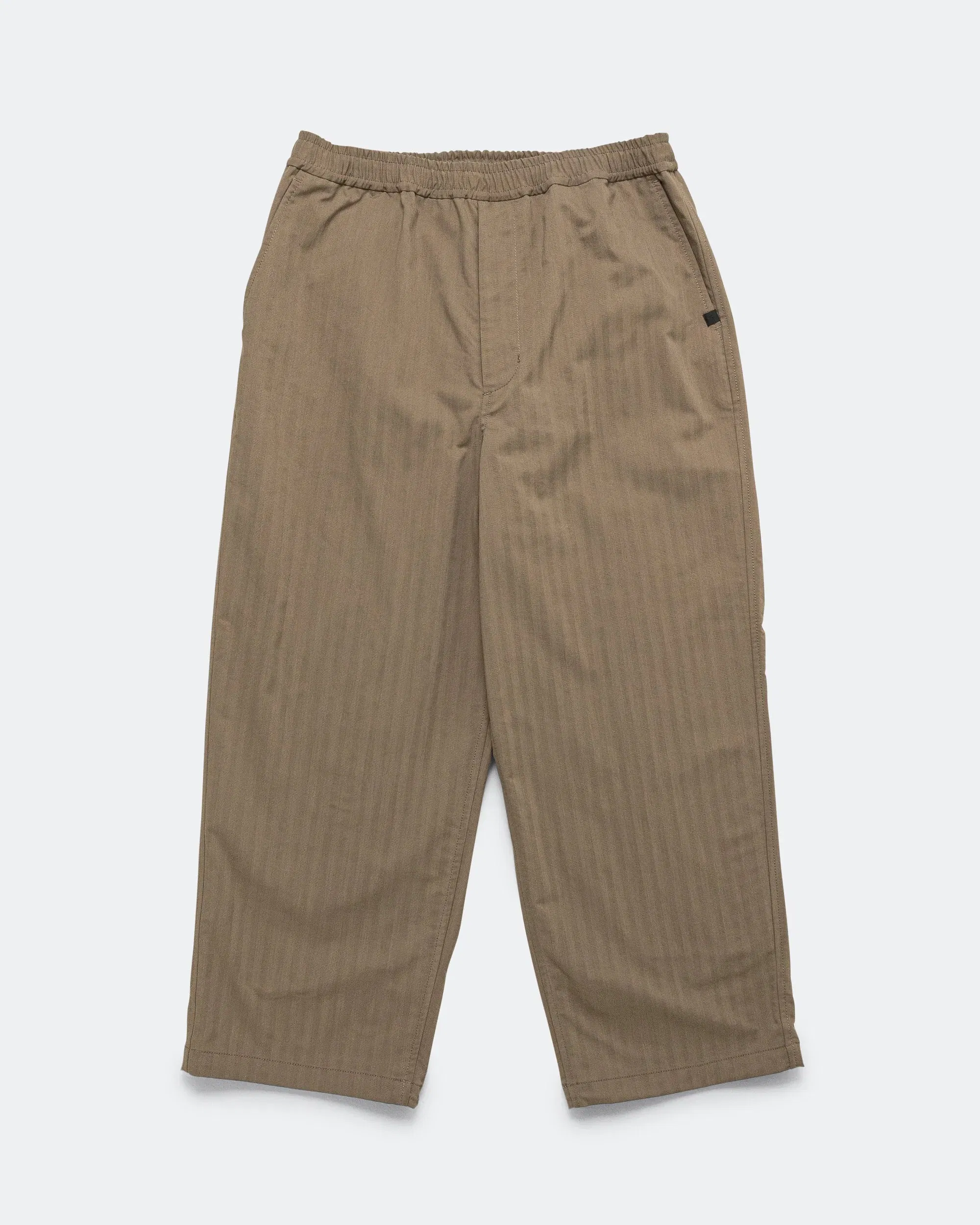 DAIWA PIER39 Tech Easy Trousers Herringbone - Sage Gray