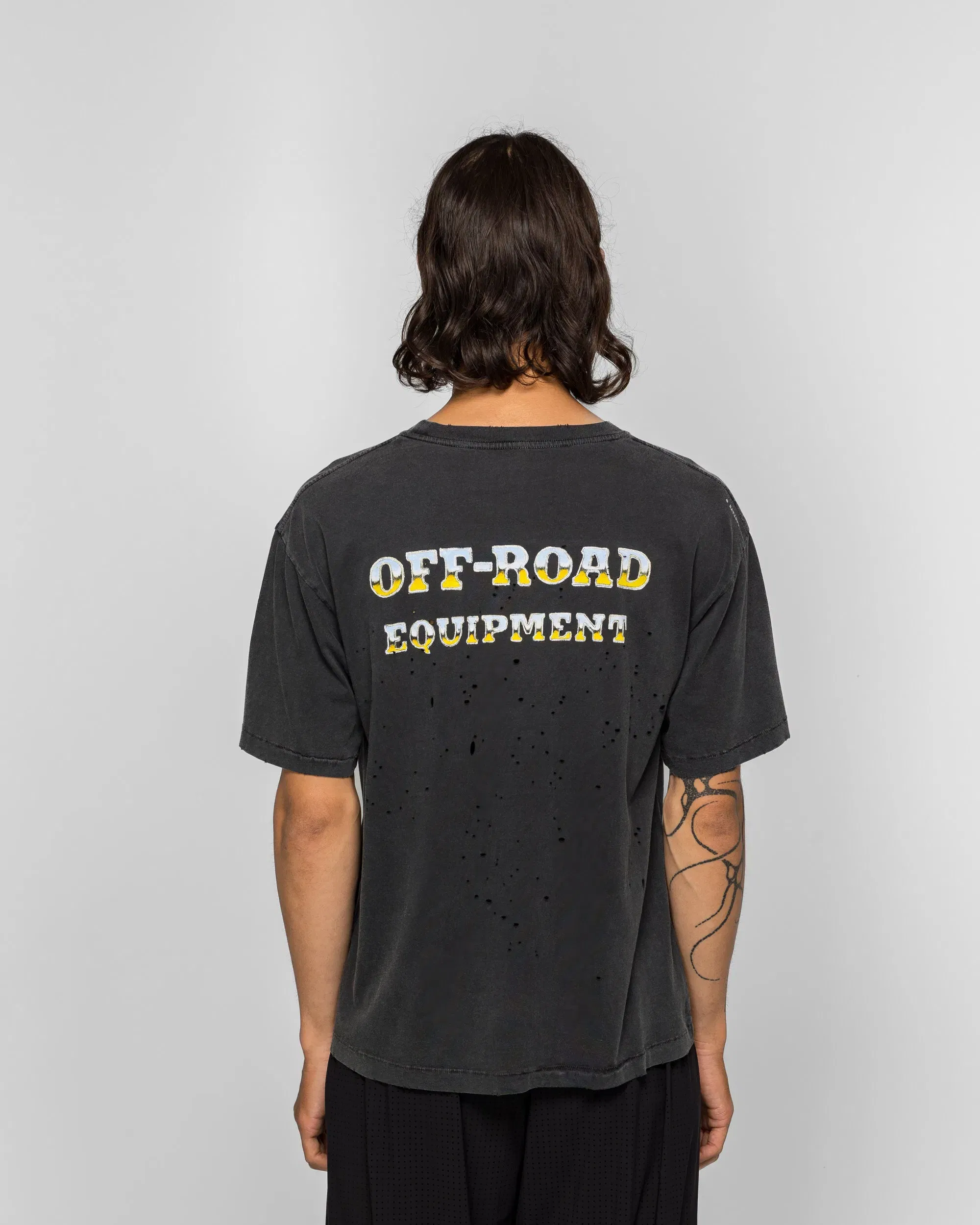 Satisfy MothTech Truck T-Shirt - Aged Black