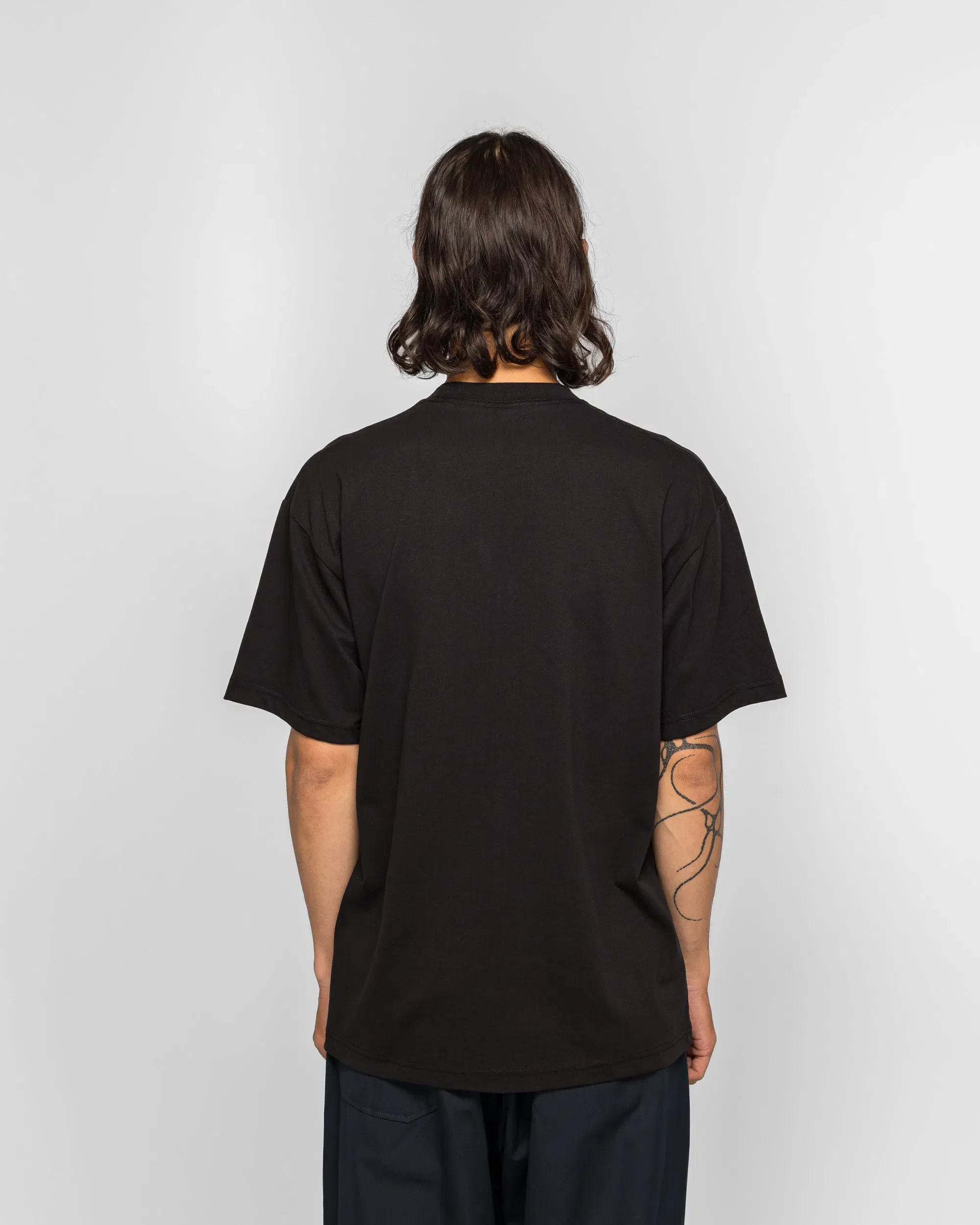 PATTA Tail Logo T-Shirt - Black