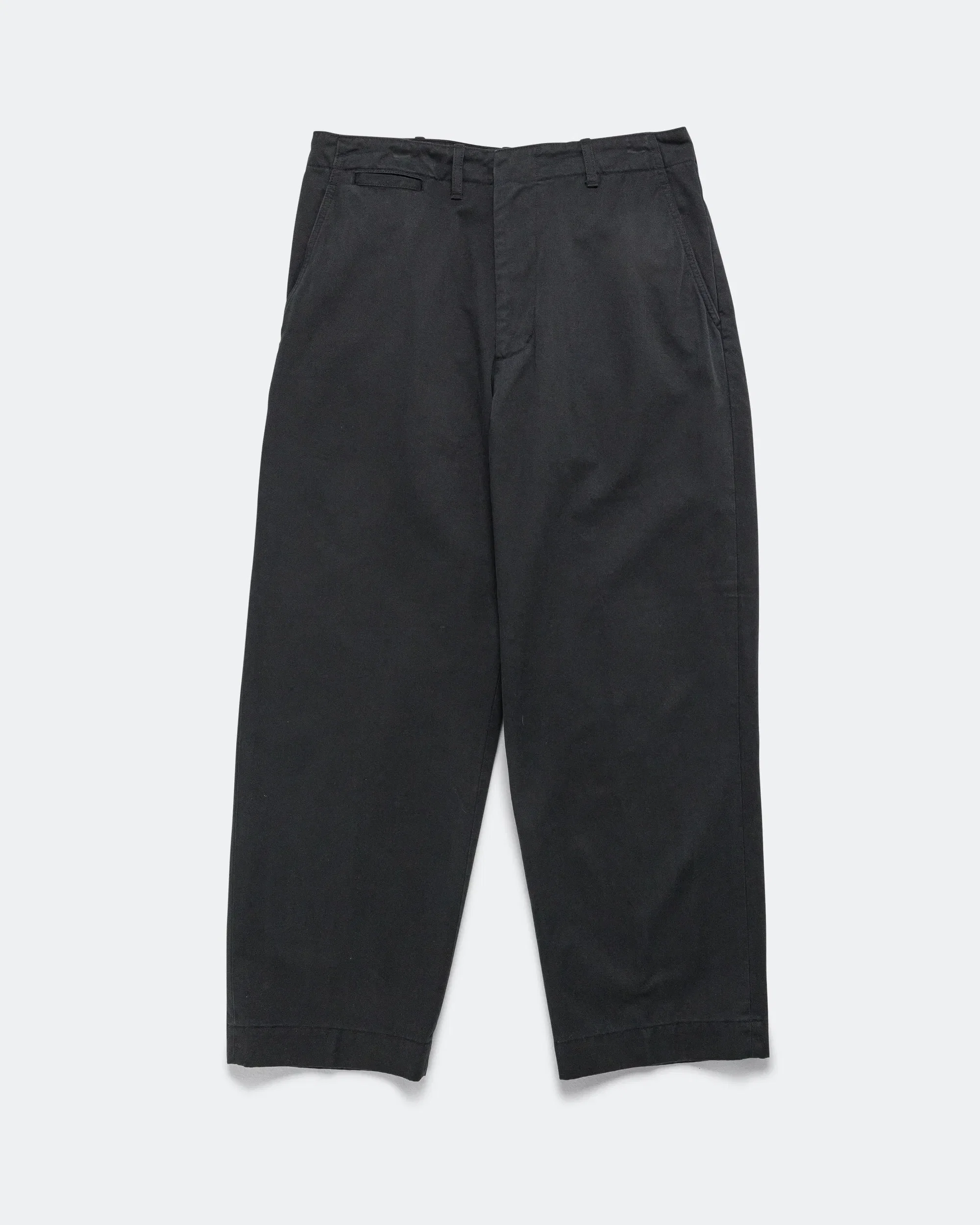 BEAMS PLUS WORK Trousers 60/2 Twill - Black