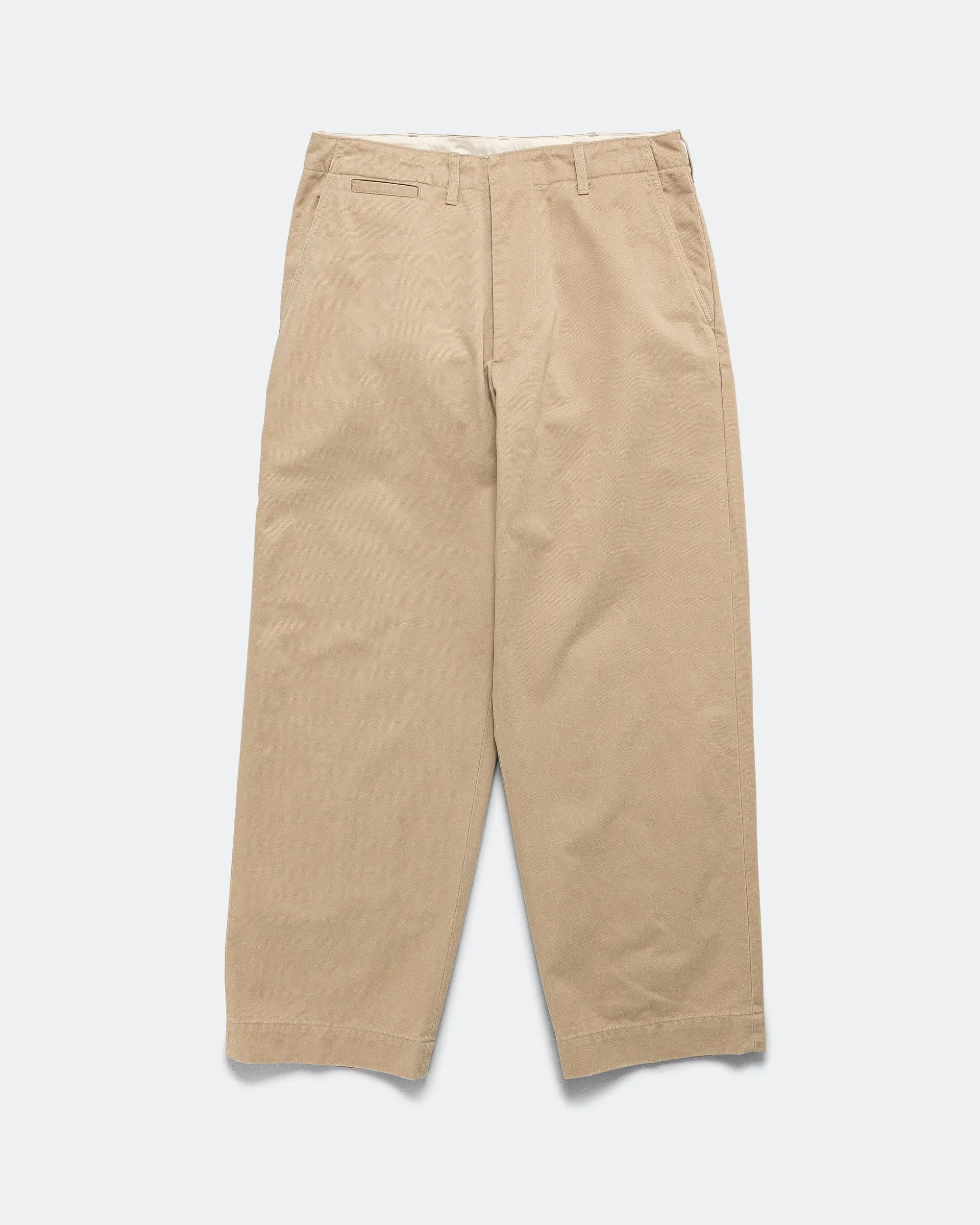 BEAMS PLUS WORK Trousers 60/2 Twill - Beige