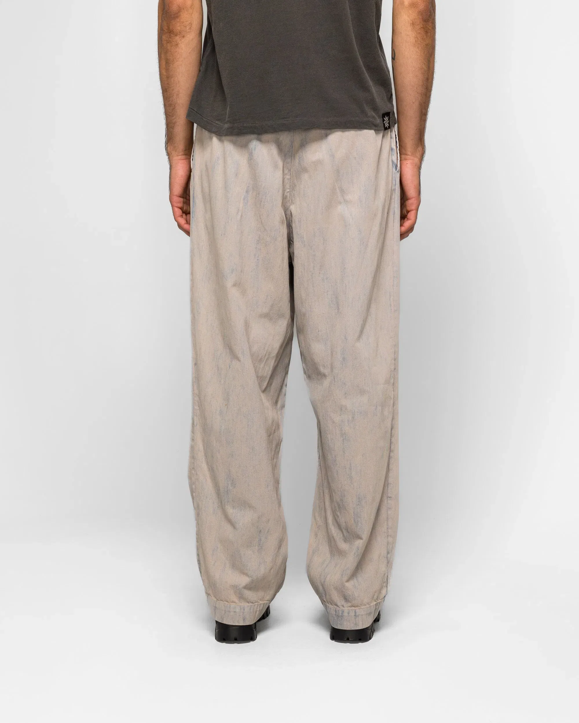A.PRESSE Vintage Prisoner Denim Pants - Bleach