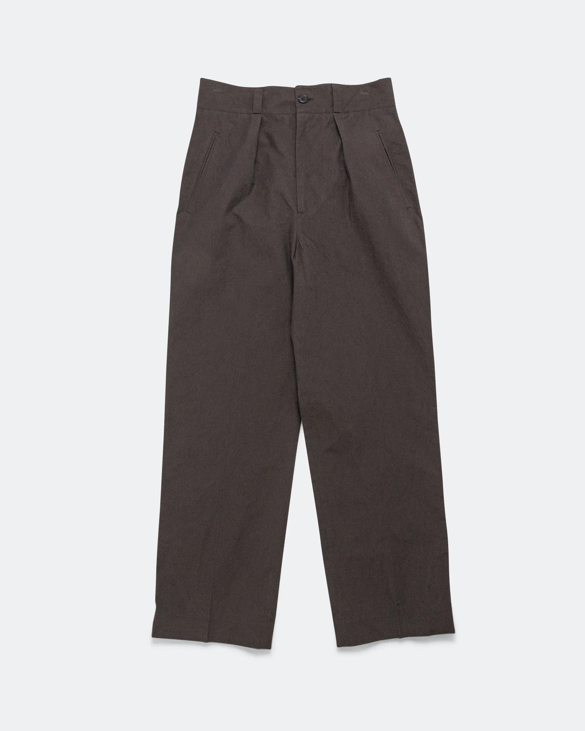 Margaret Howell Jet Pocket Trousers - Earth Dry Plain Weave Cotton