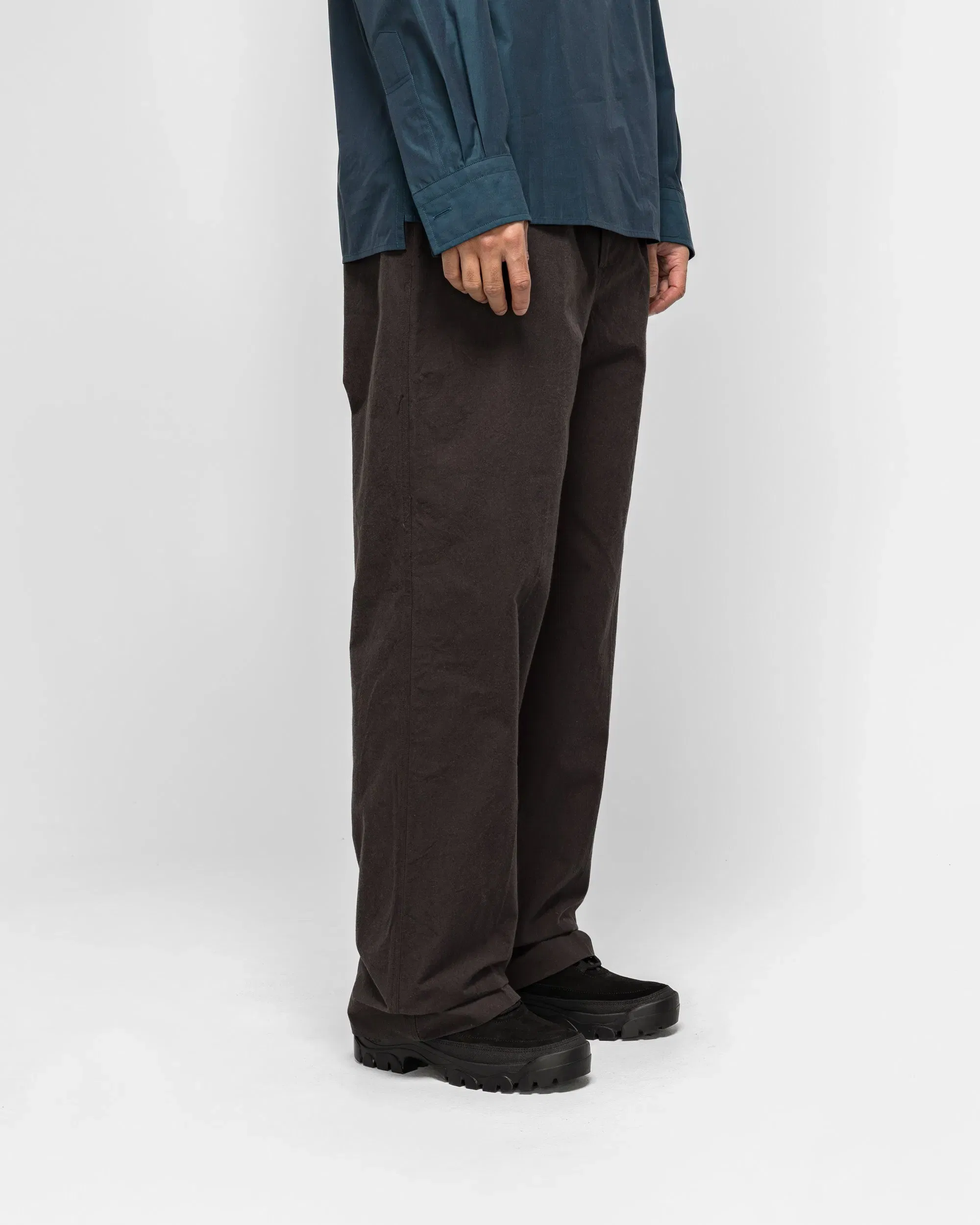 Margaret Howell Jet Pocket Trousers - Earth Dry Plain Weave Cotton