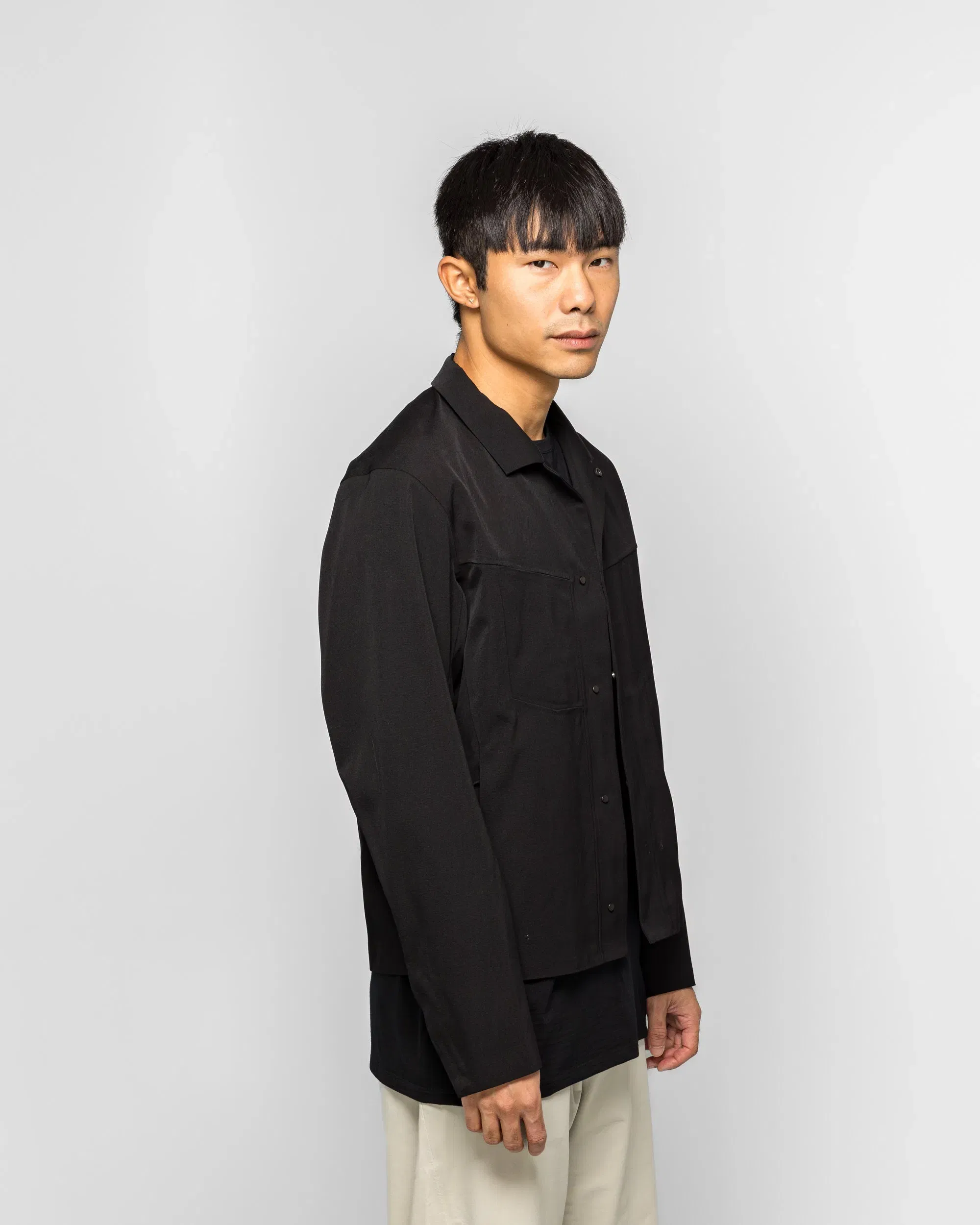 Veilance Voronoi Wool Jacket - Black
