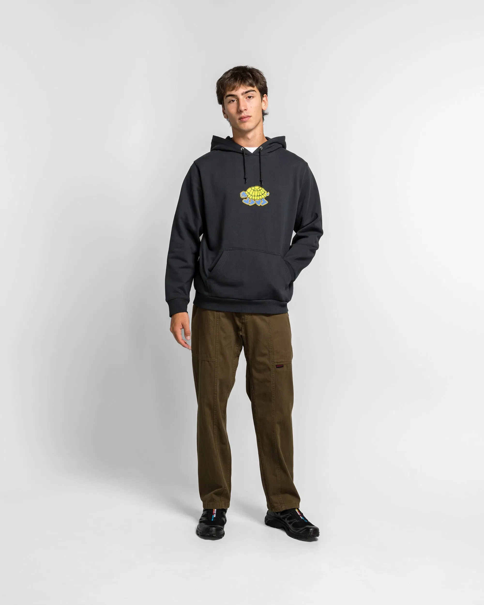 Gramicci Turtle Hooded Sweatshirt - Vintage Black
