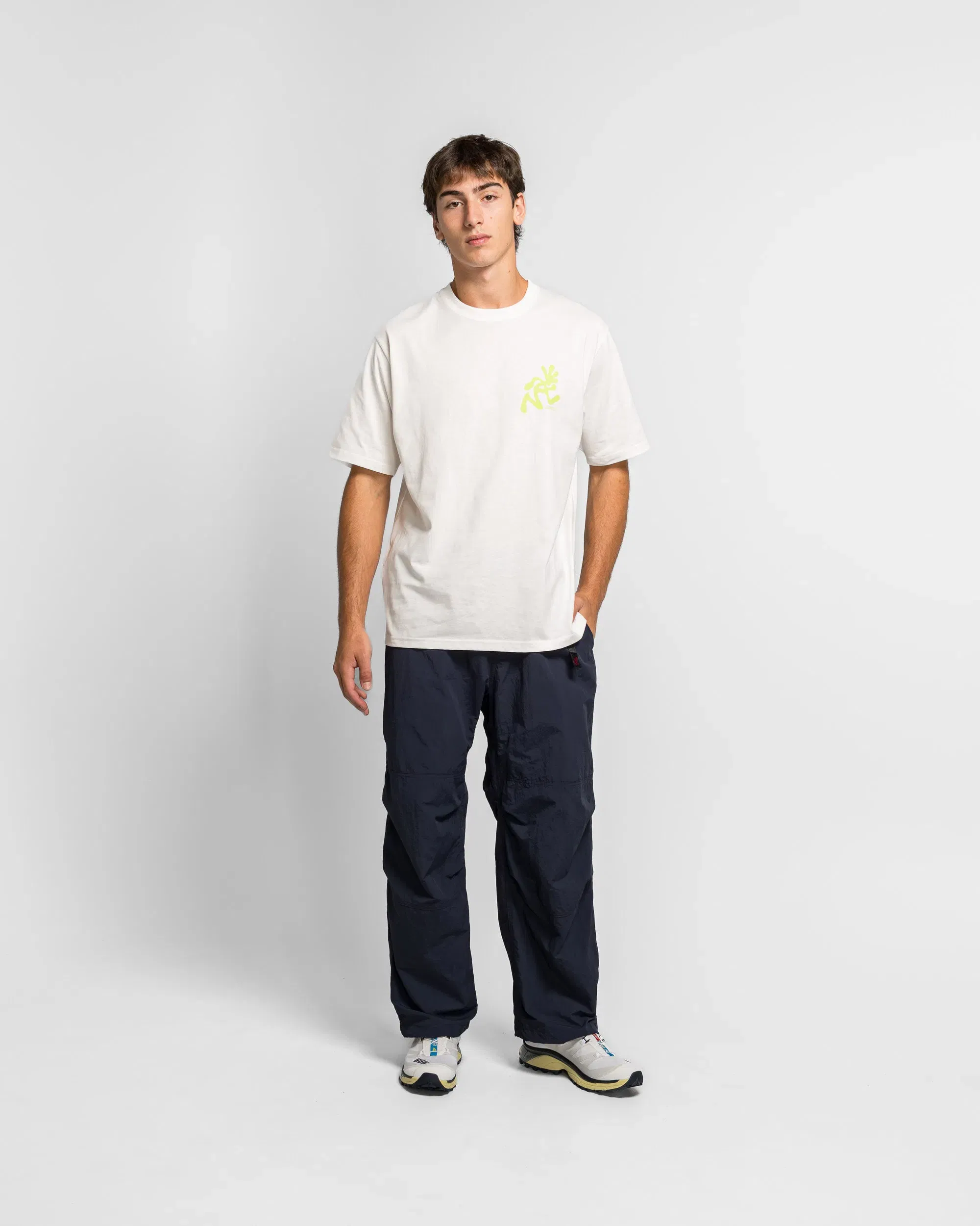 Gramicci Running Man Tee - White