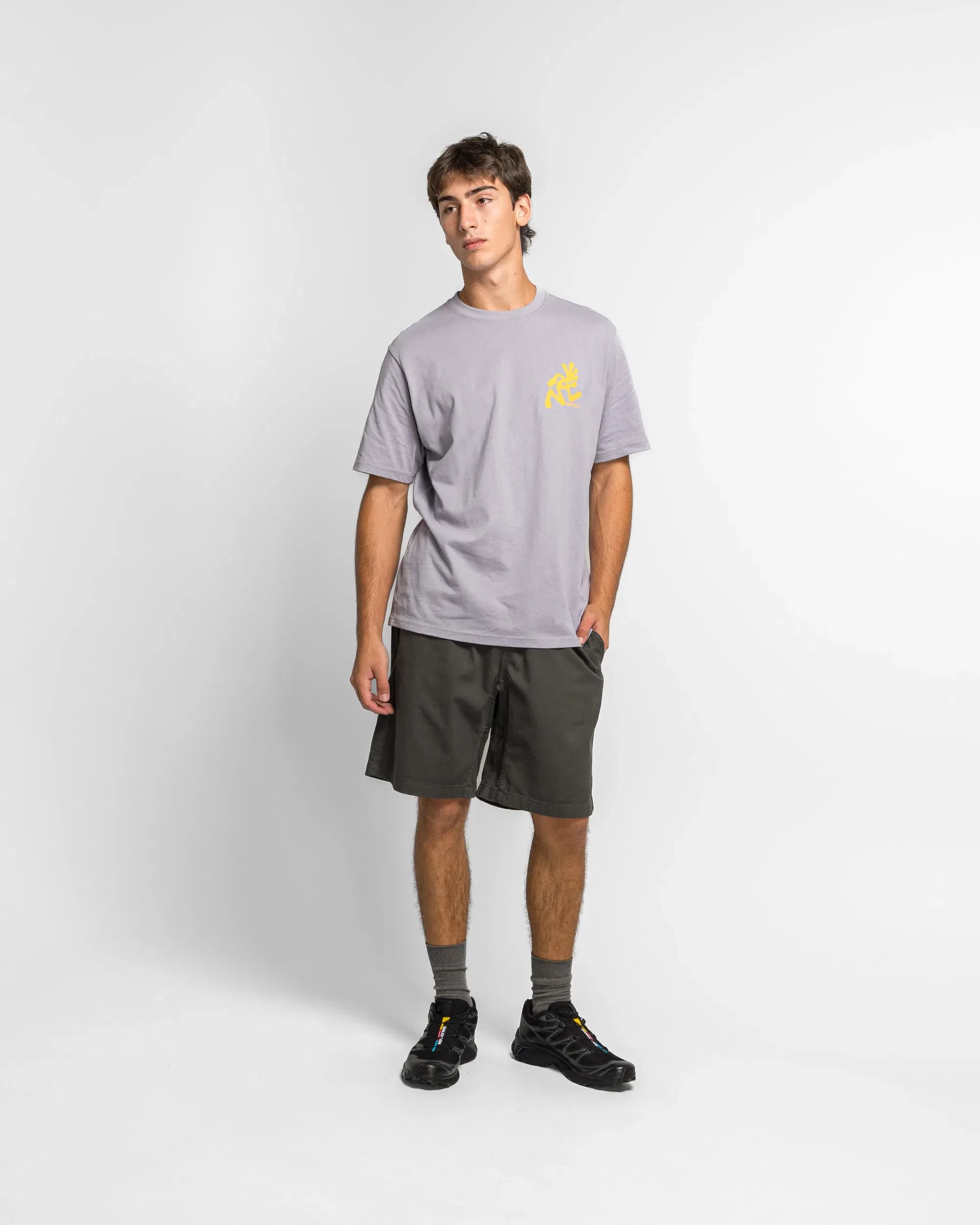 Gramicci Running Man Tee - Lavendar