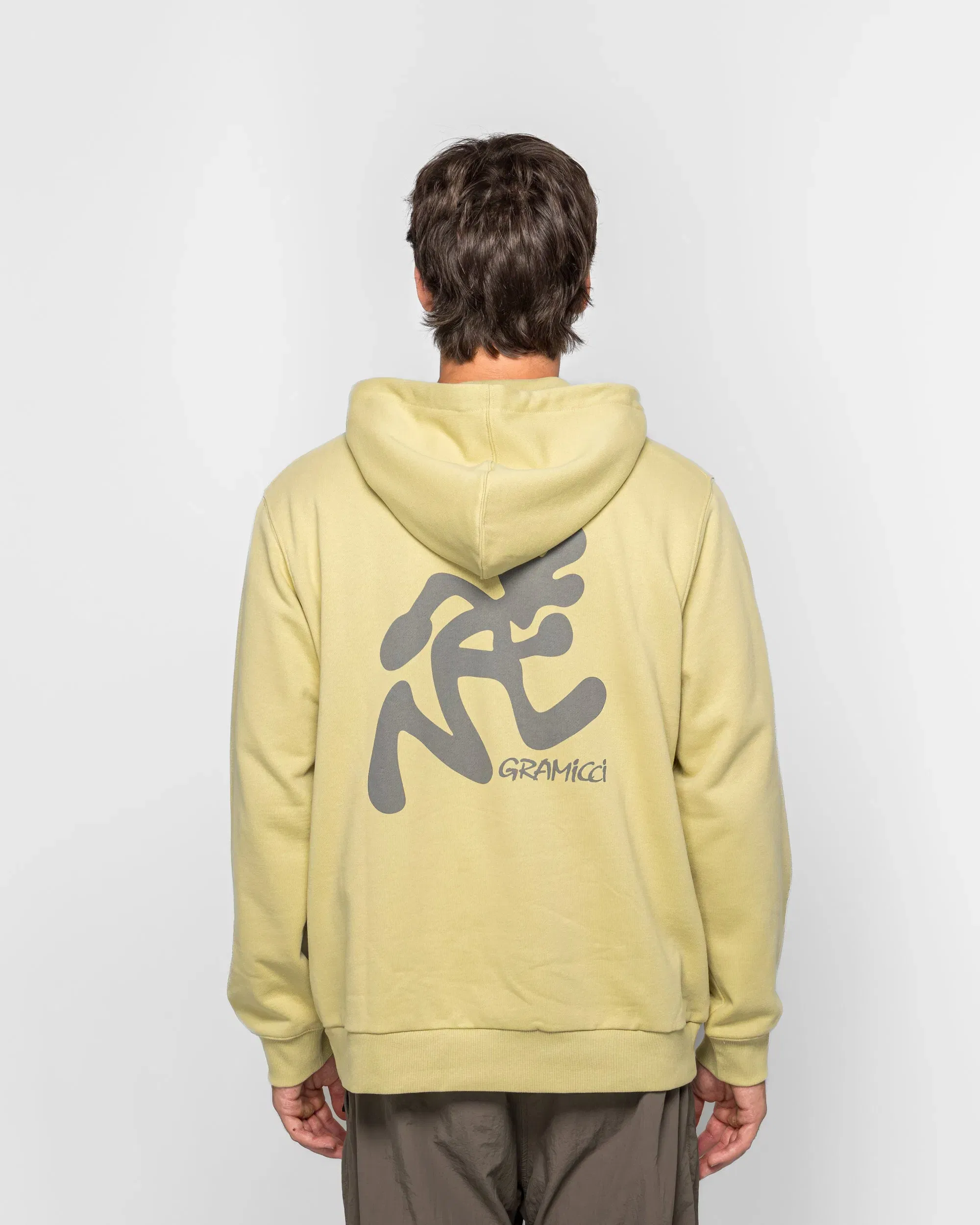 Gramicci Running Man Hooded Sweatshirt - Lime