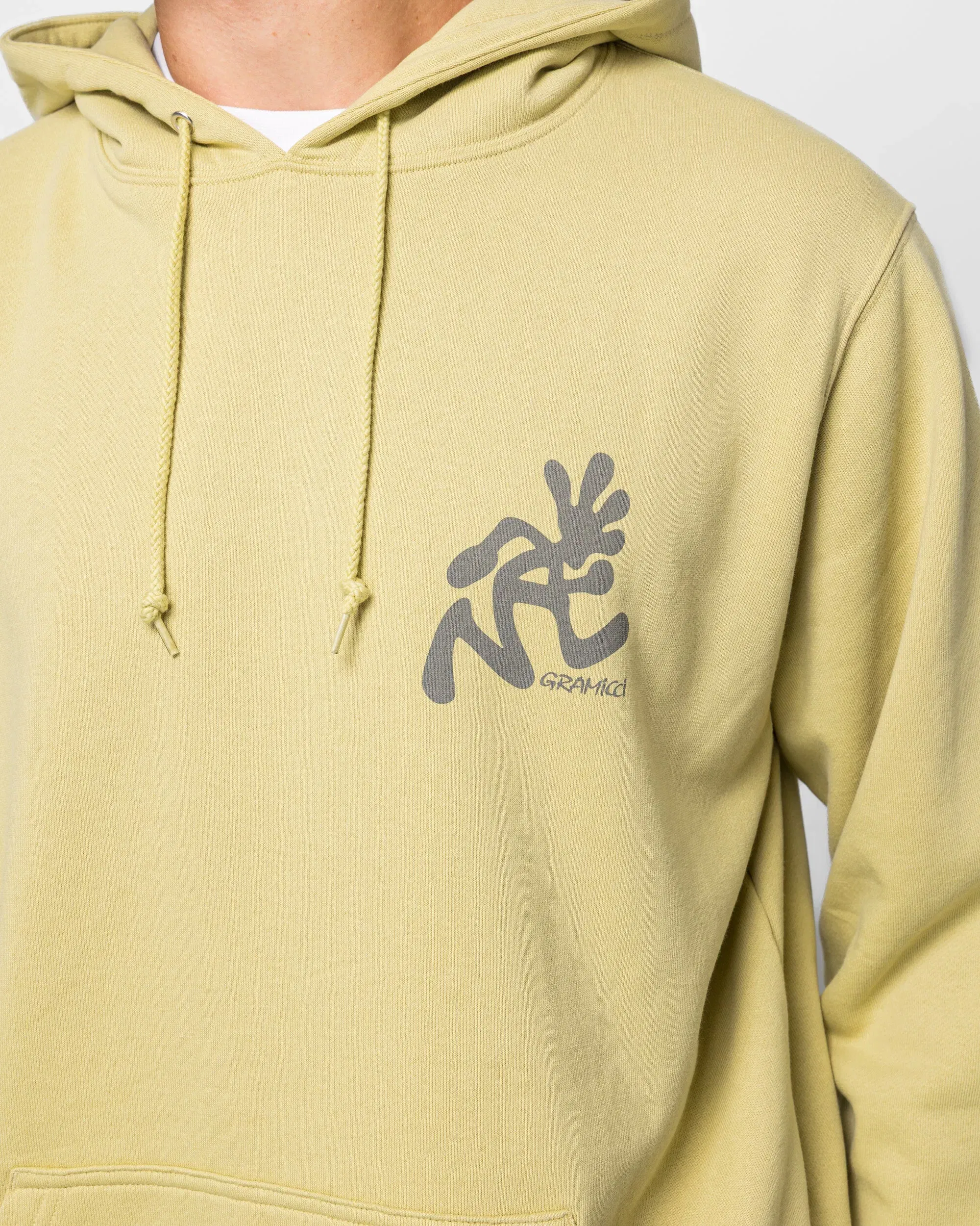 Gramicci Running Man Hooded Sweatshirt - Lime