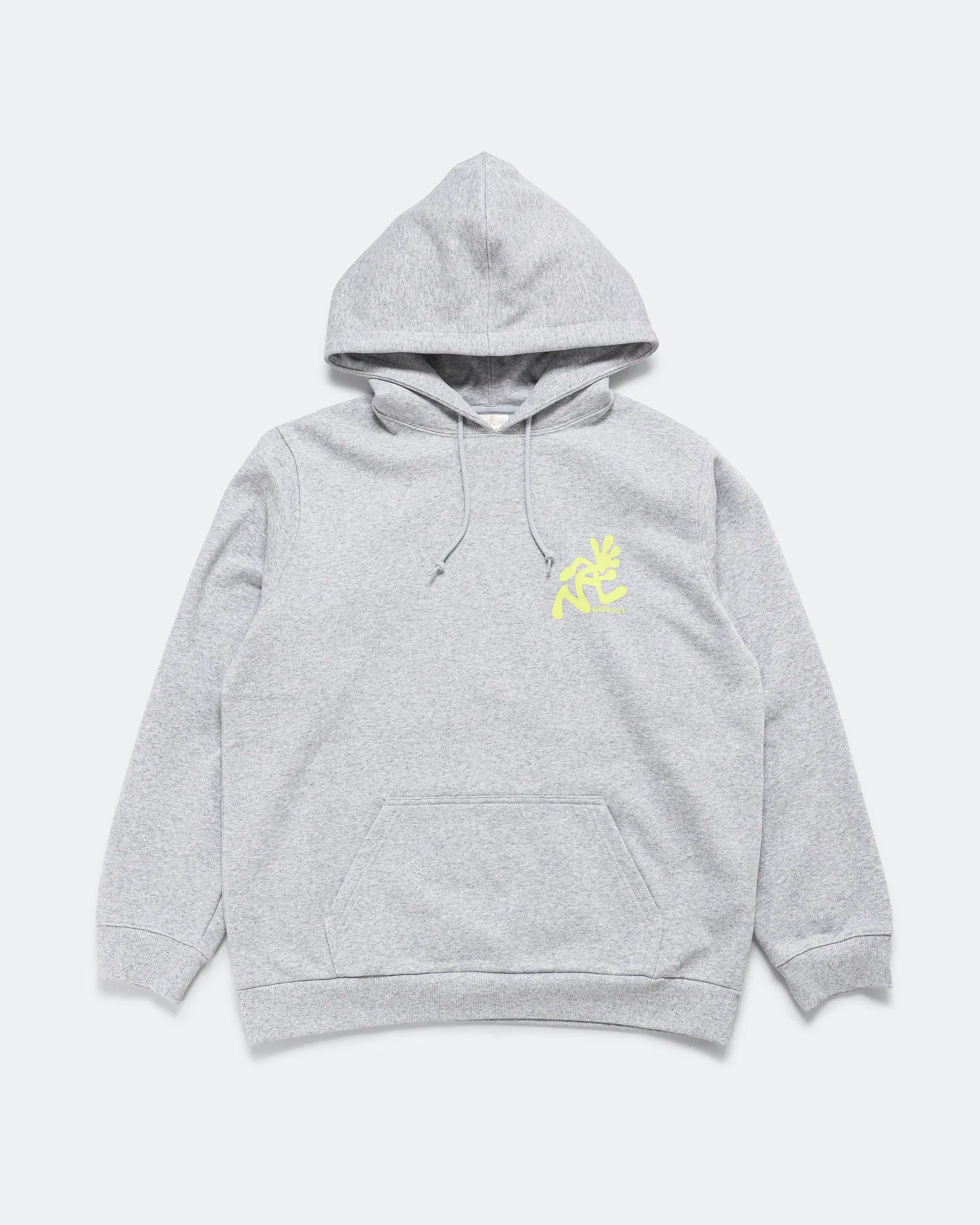 Gramicci Running Man Hooded Sweatshirt - Heather Grey