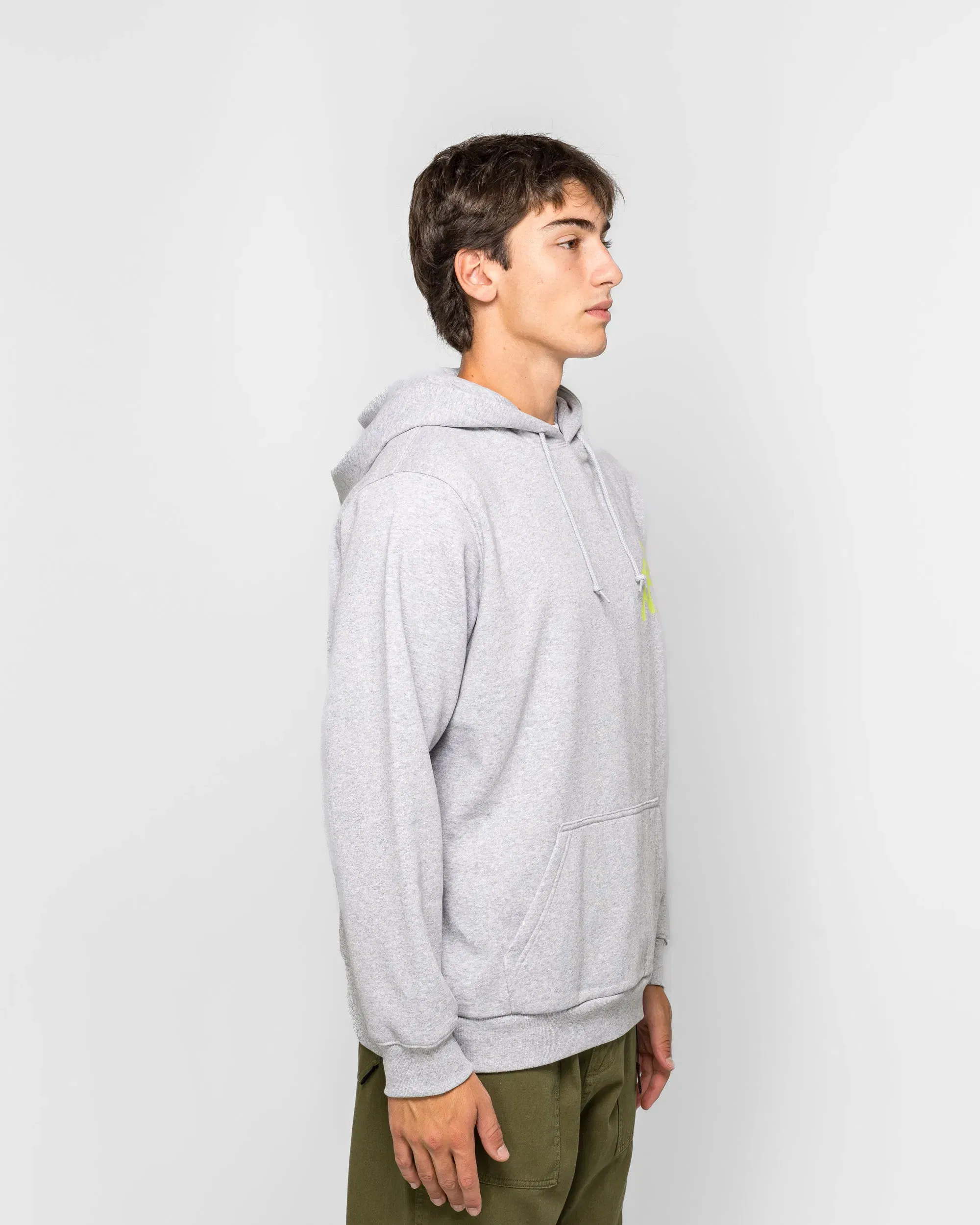 Gramicci Running Man Hooded Sweatshirt - Heather Grey
