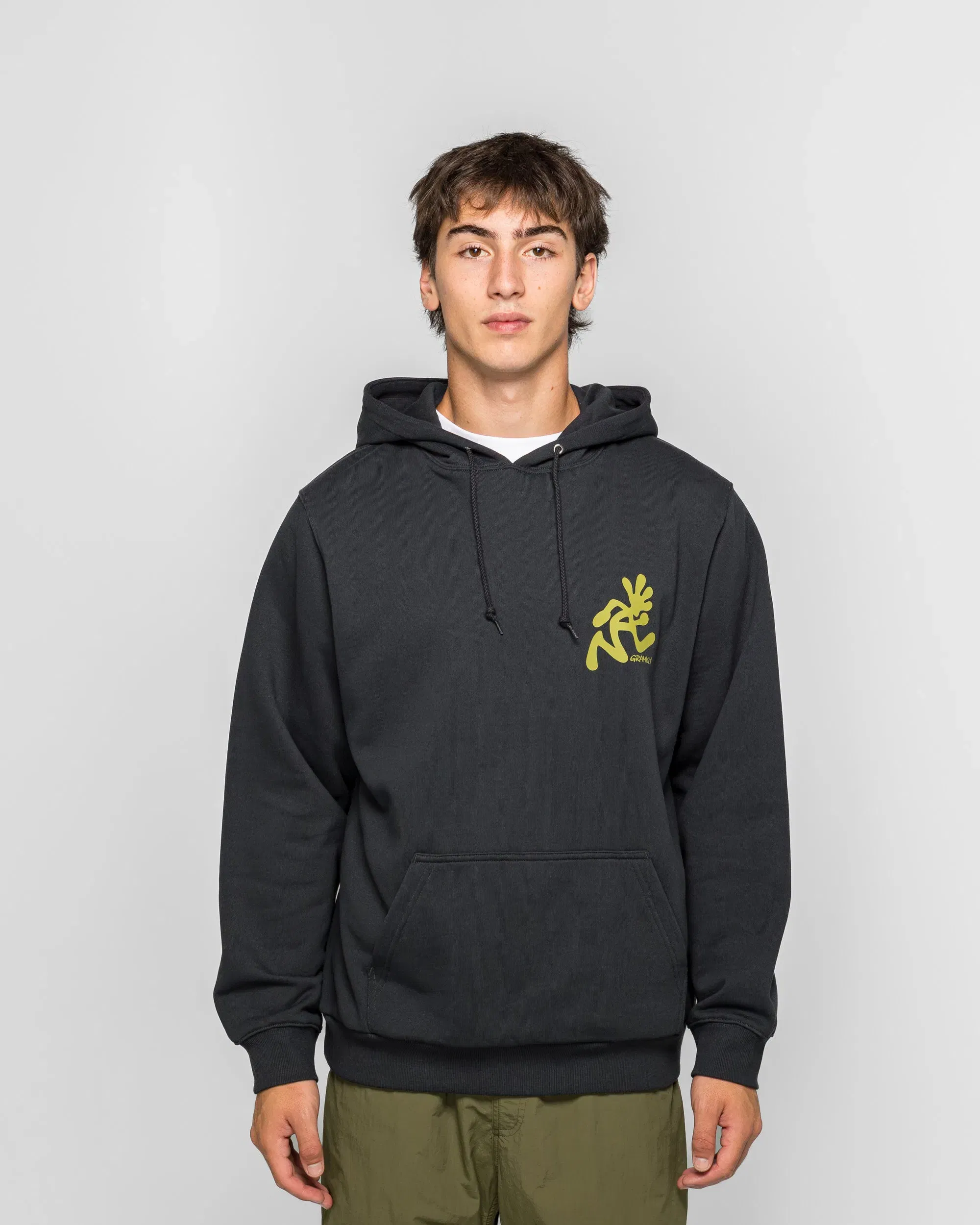 Gramicci Running Man Hooded Sweatshirt - Black