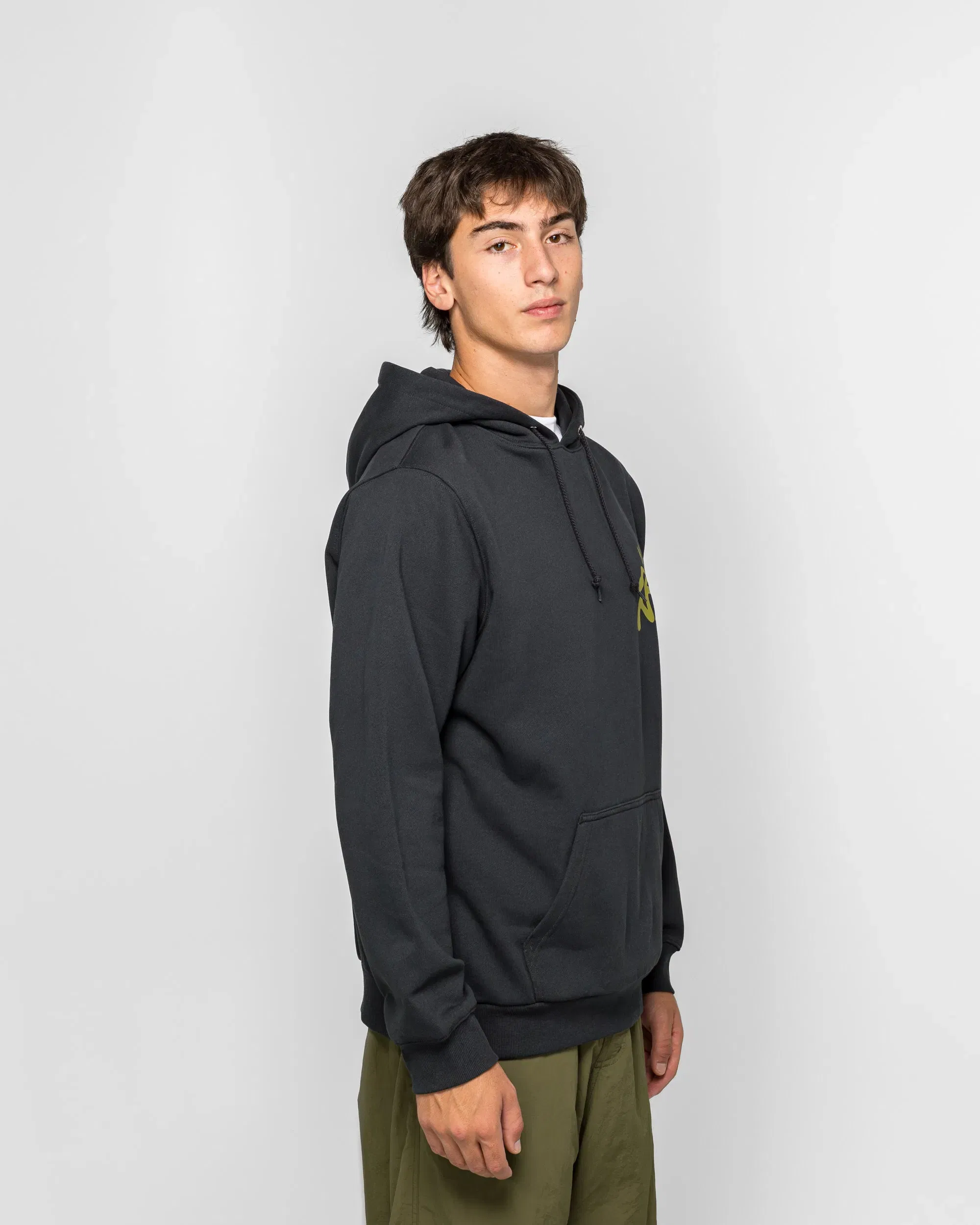 Gramicci Running Man Hooded Sweatshirt - Black