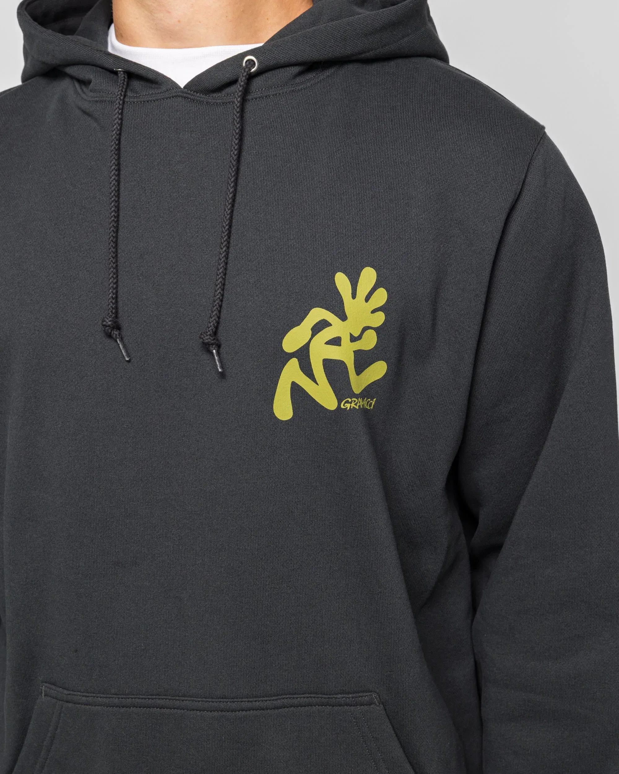 Gramicci Running Man Hooded Sweatshirt - Black