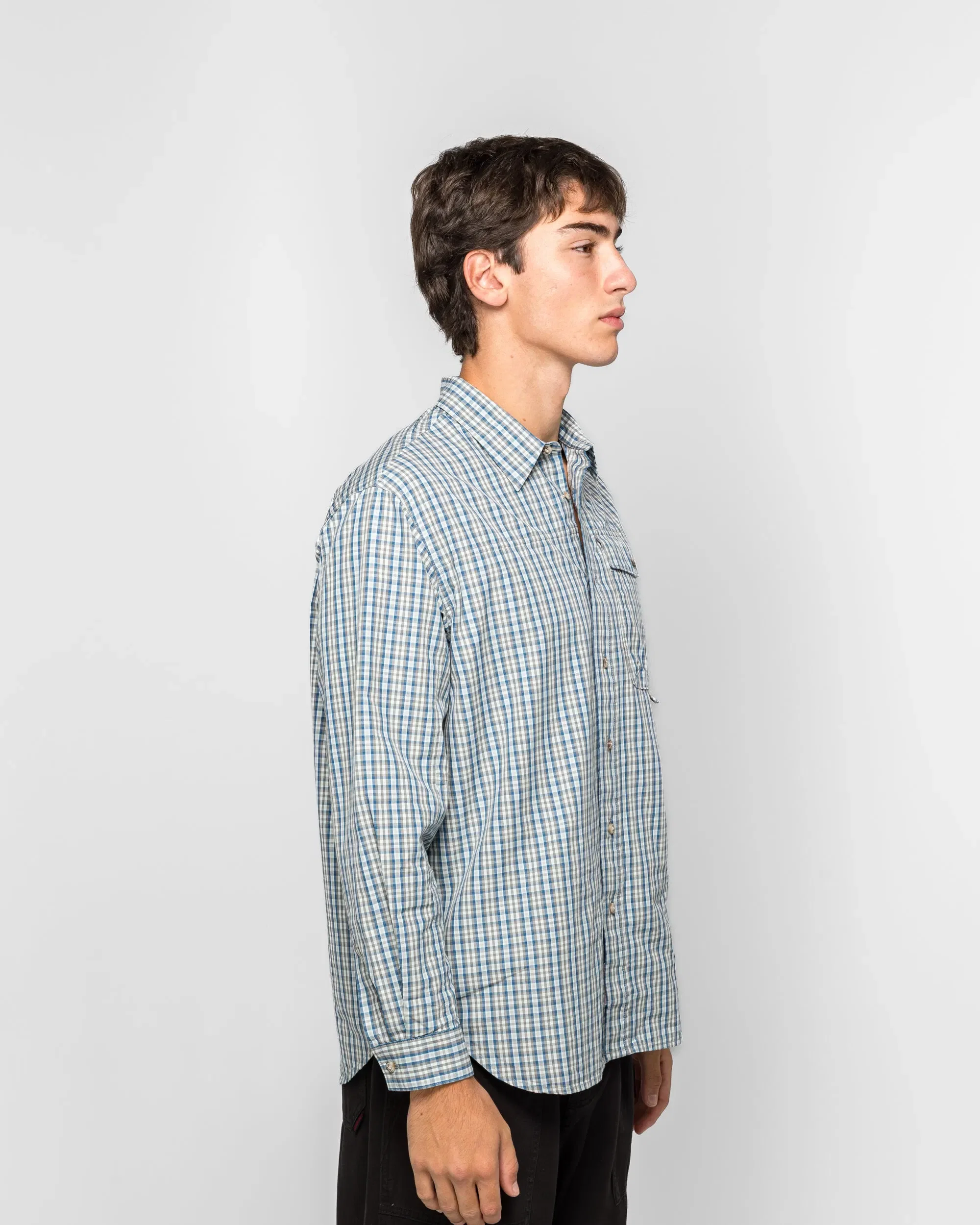 Gramicci Poplin Millwood Shirt - Blue