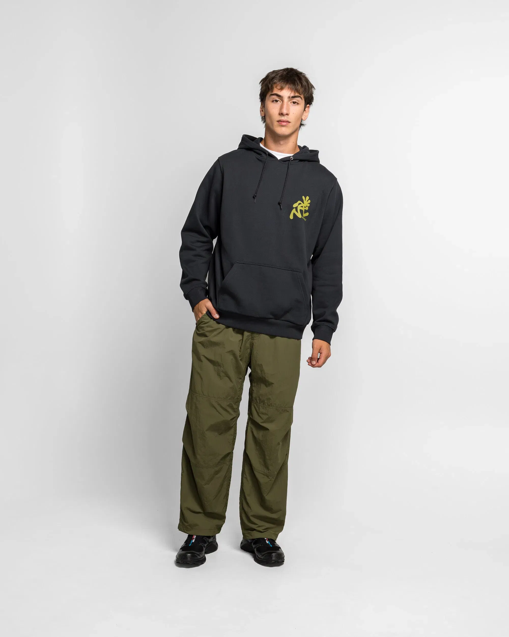 Gramicci Nylon Paneled Trek Pant - Olive