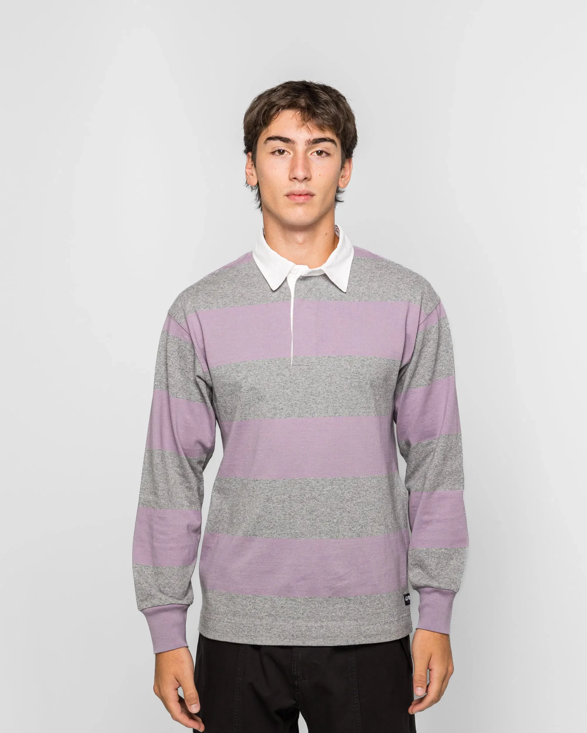 Gramicci Lagoon Rugby Shirt - Heather/Purple