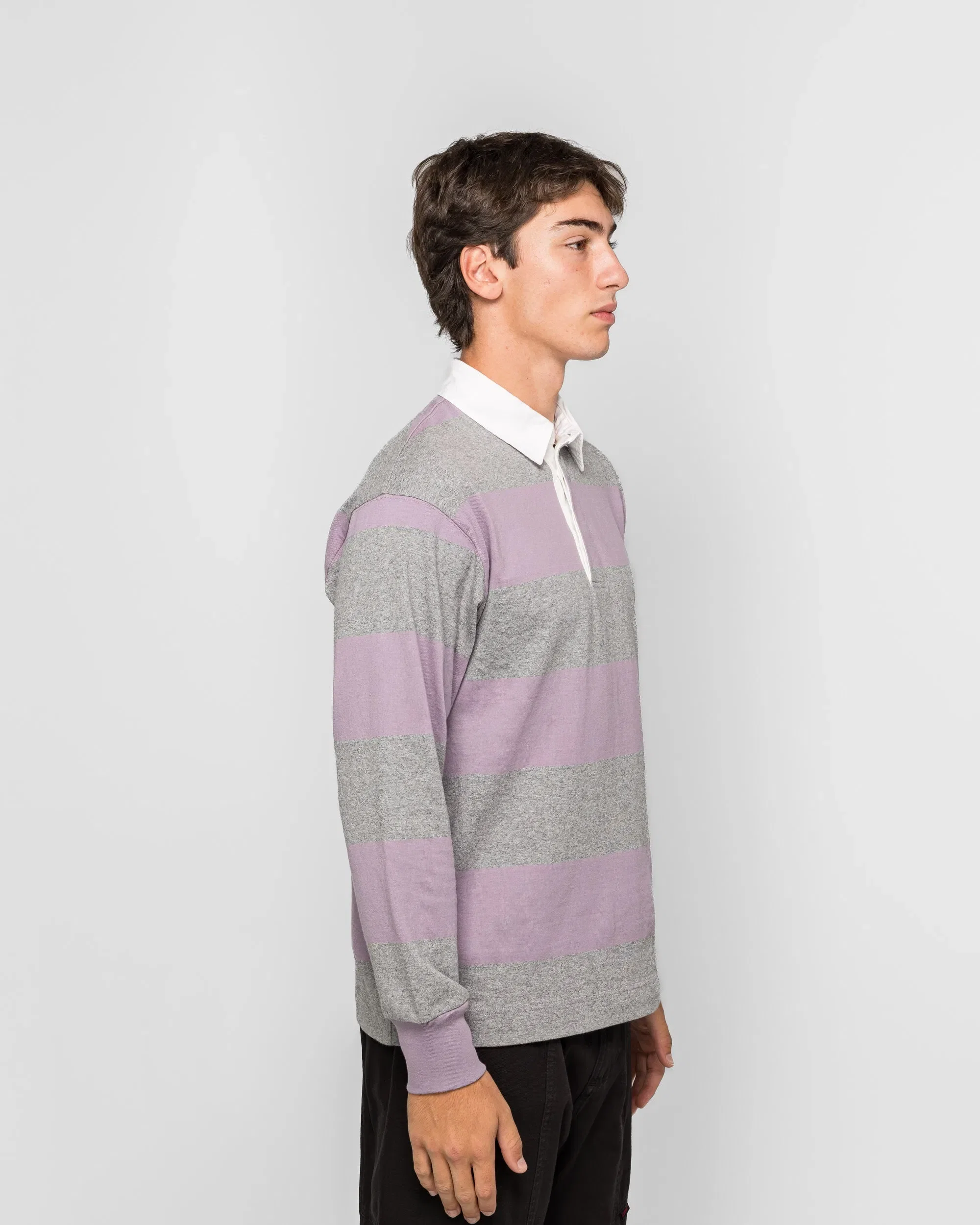 Gramicci Lagoon Rugby Shirt - Heather/Purple