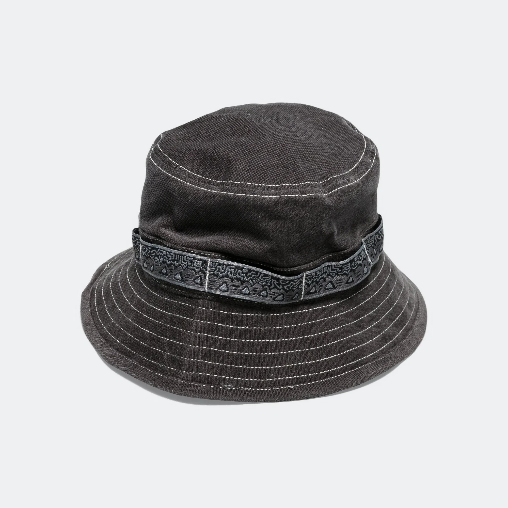Gramicci JQ Tape Corduroy Hat x and wander - Charcoal