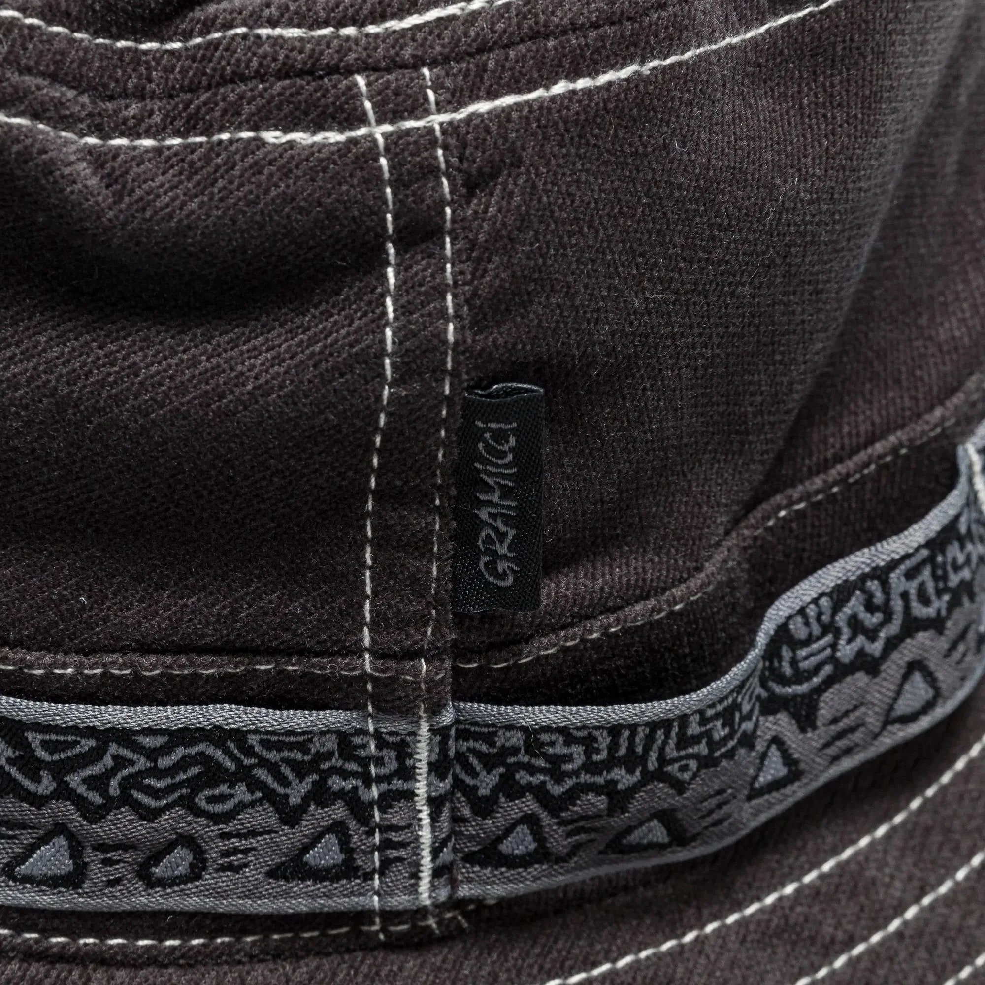 Gramicci JQ Tape Corduroy Hat x and wander - Charcoal