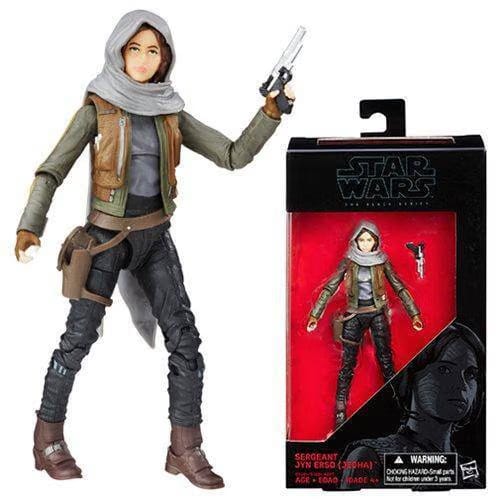 Hasbro Star Wars:Rogue One The Black Series - Sergeant Jyn Erso (Jedha) - 6-Inch Action Figure - #22