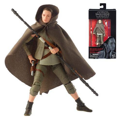 Hasbro Star Wars The Black Series - Rey (Island Journey) - 6-Inch Action Figure - #58