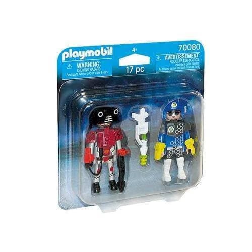 Playmobil 70080 Duo Packs Space Policeman and Thief Action Figures