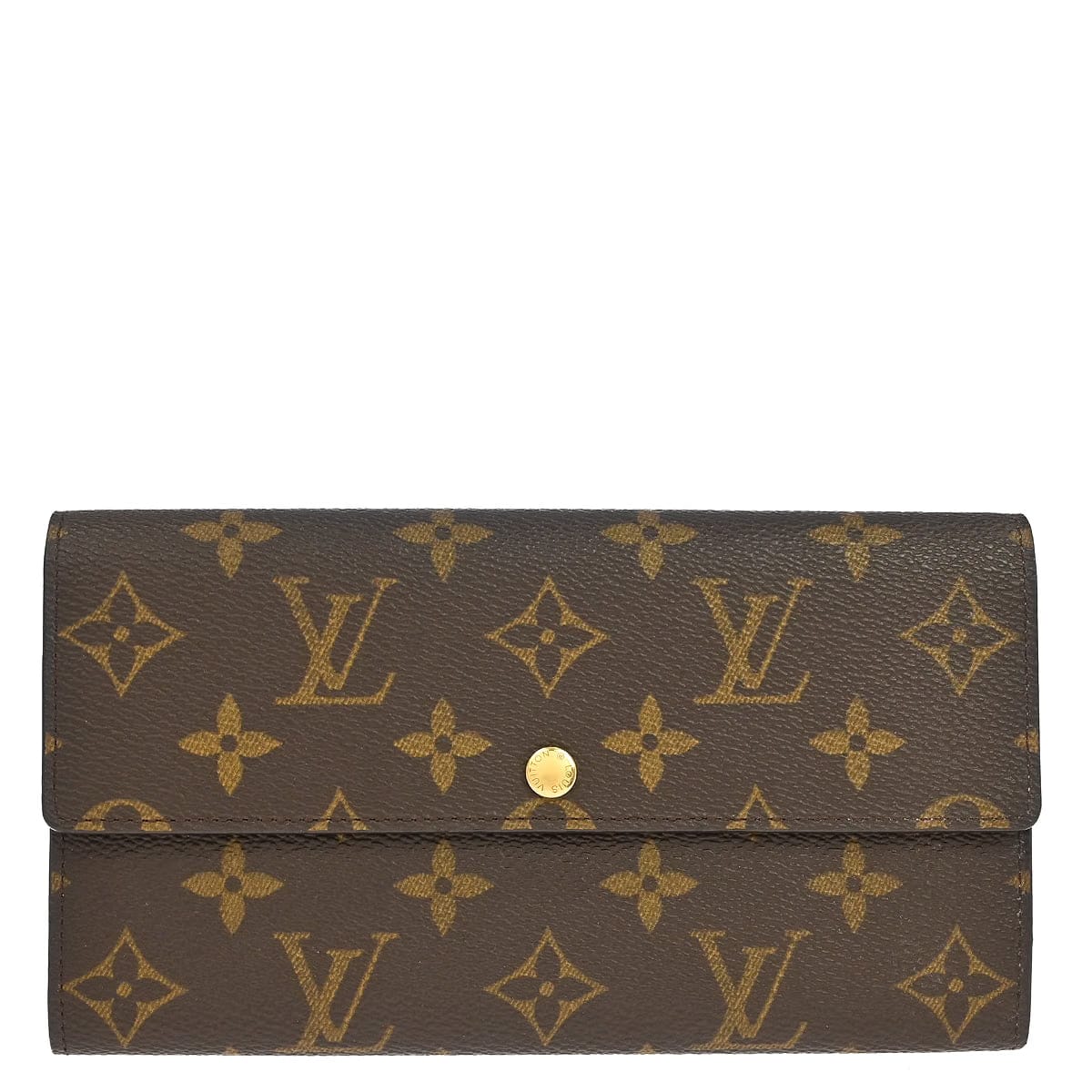 Louis Vuitton 2001 Monogram Porte Monnaie Credit Wallet M61725