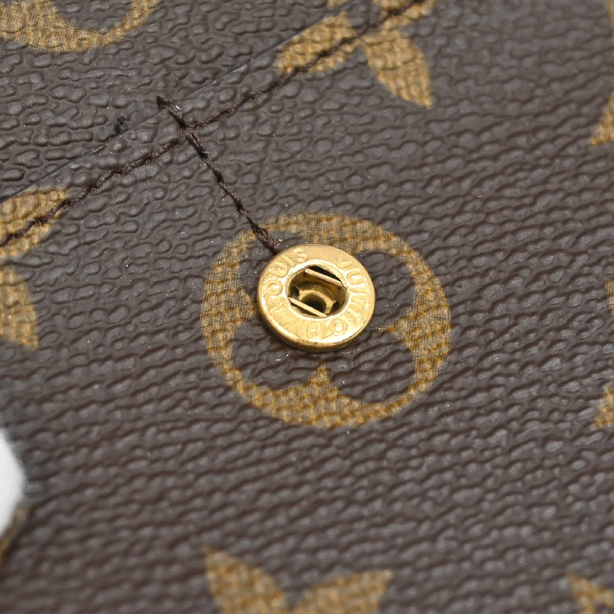 Louis Vuitton 2001 Monogram Porte Monnaie Credit Wallet M61725