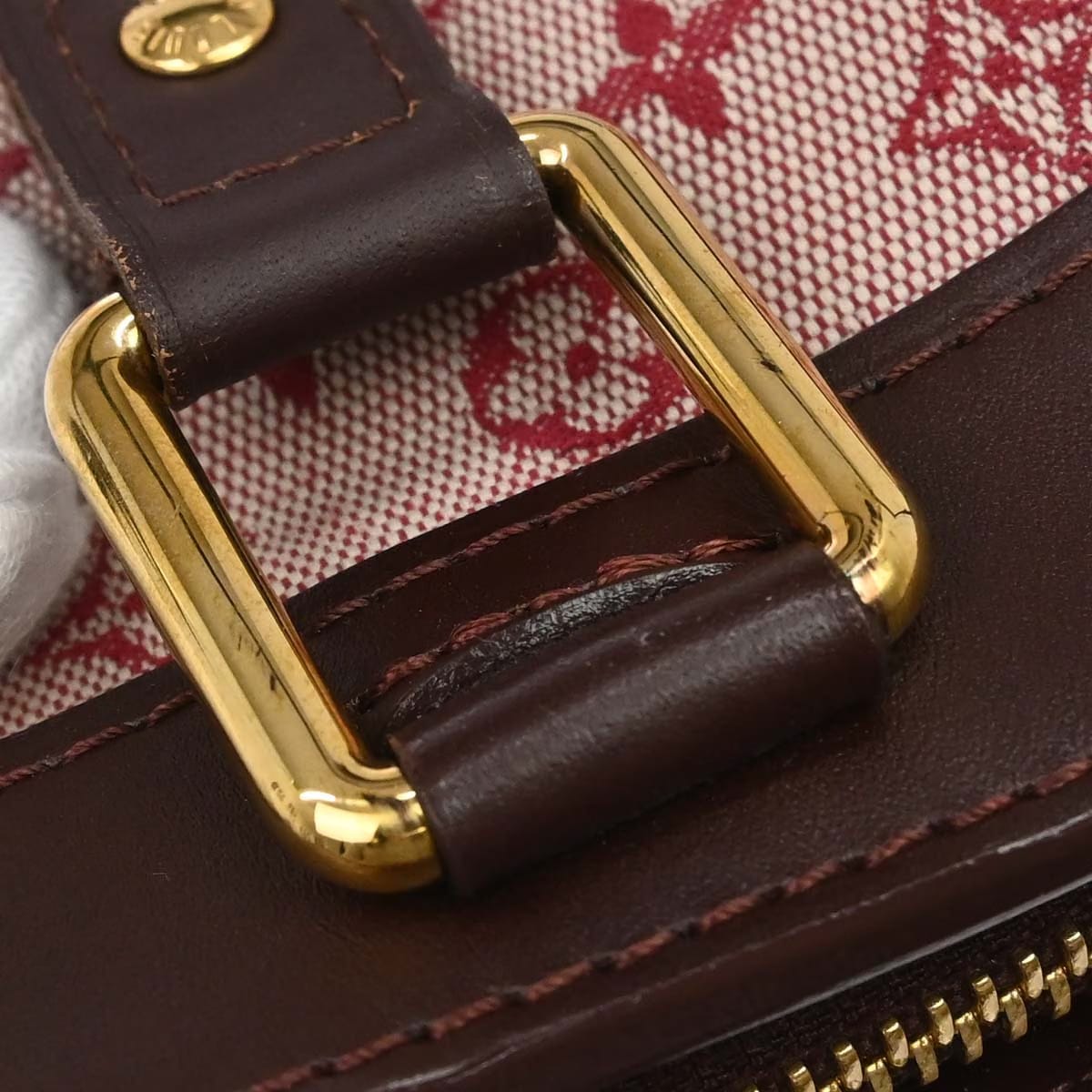 Louis Vuitton 2004 Bordeaux Monogram Mini Lucille PM Handbag M92678