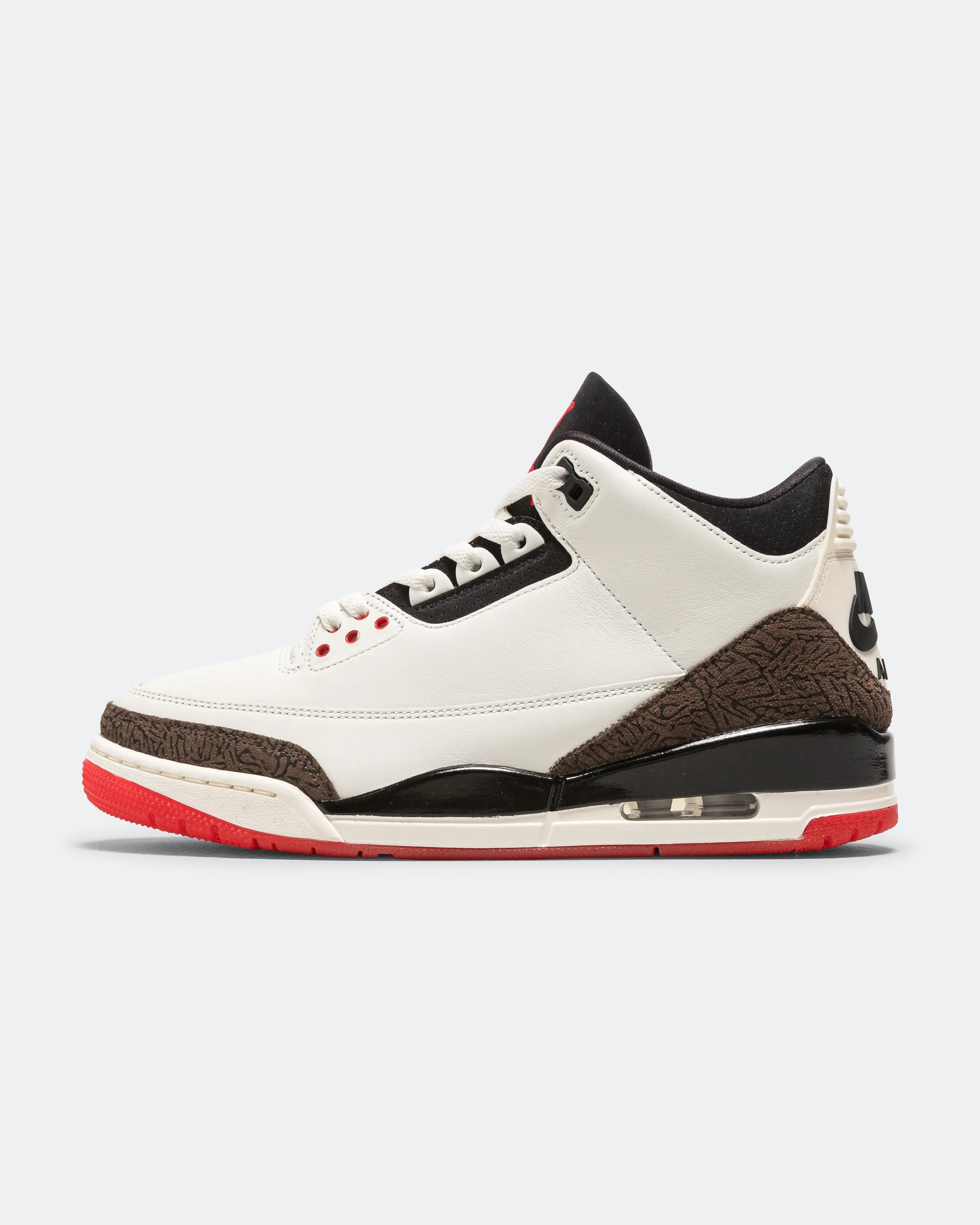 Air Jordan 3 Retro OG - Sail/Black-University Red-Pale Ivory