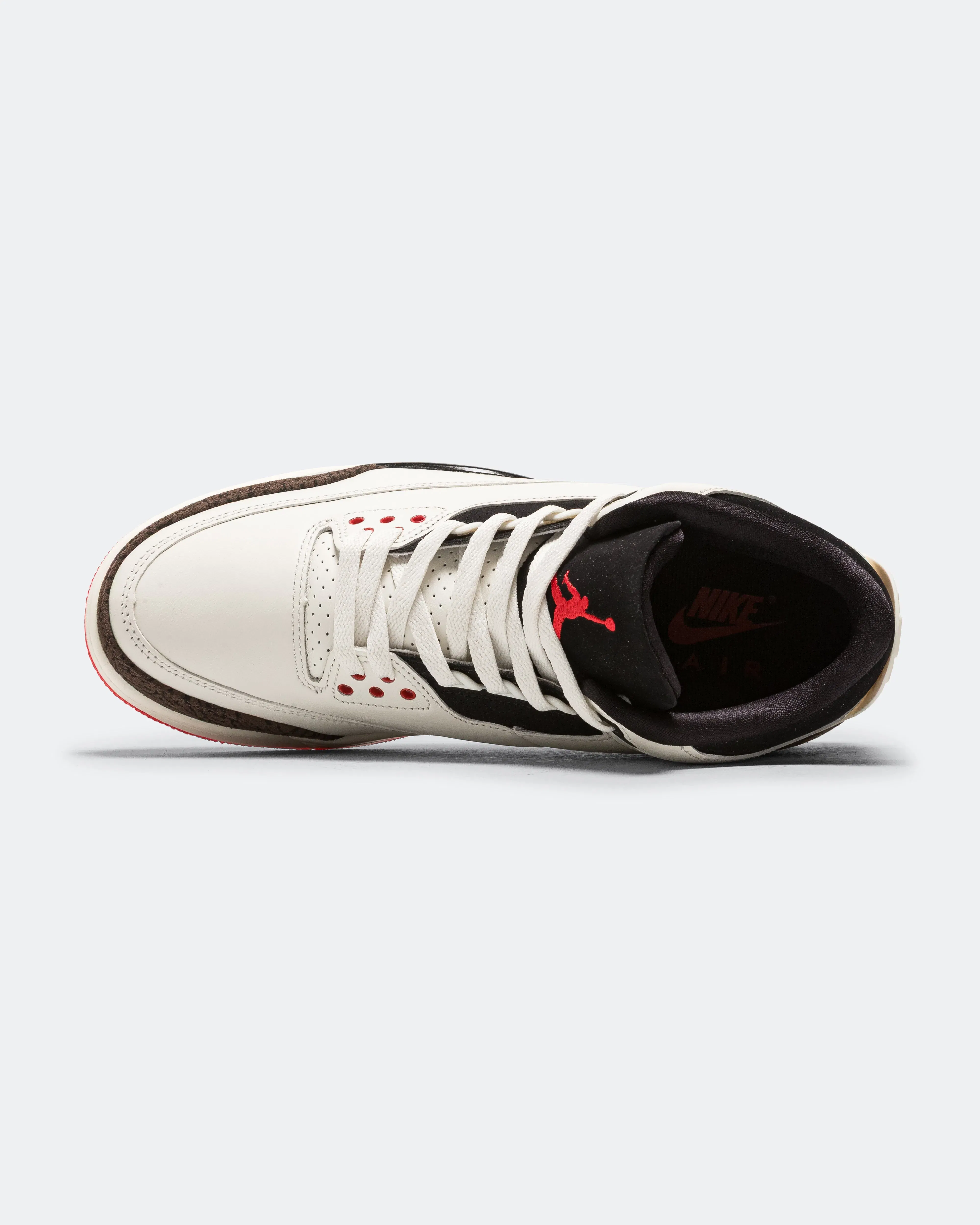 Air Jordan 3 Retro OG - Sail/Black-University Red-Pale Ivory