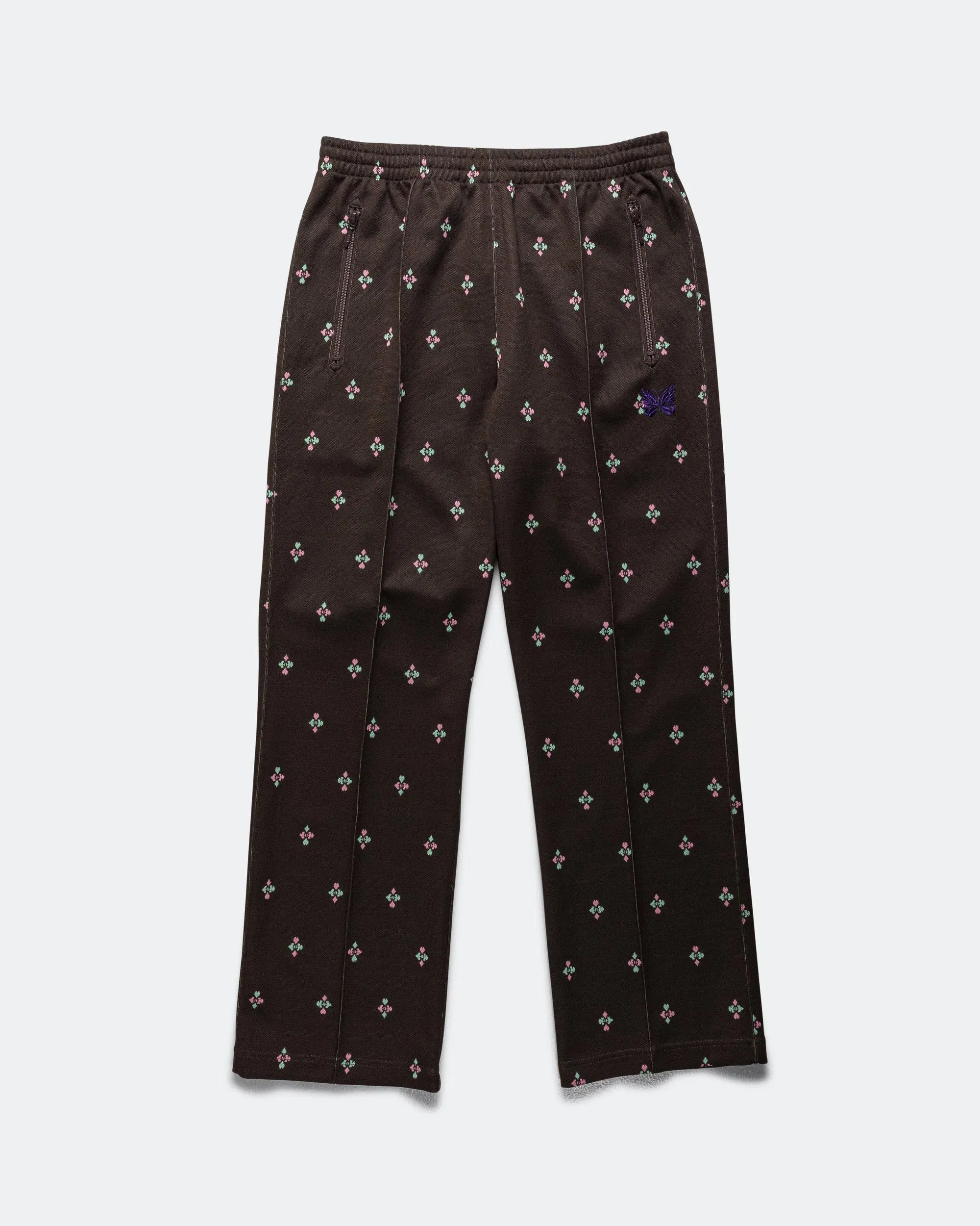 Needles Track Pant - Blackjack Poly Jacquard