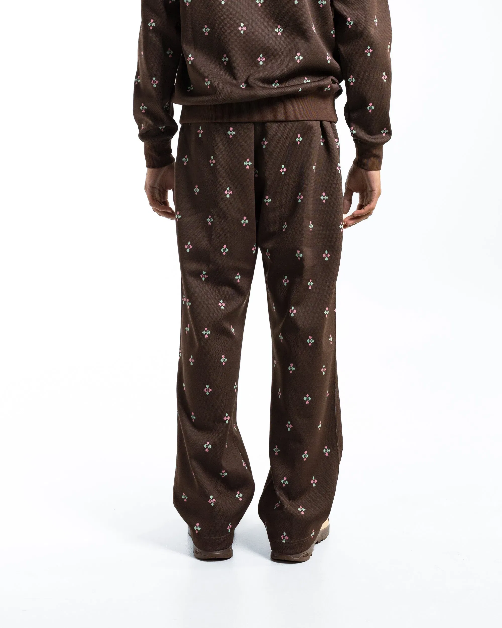 Needles Track Pant - Blackjack Poly Jacquard