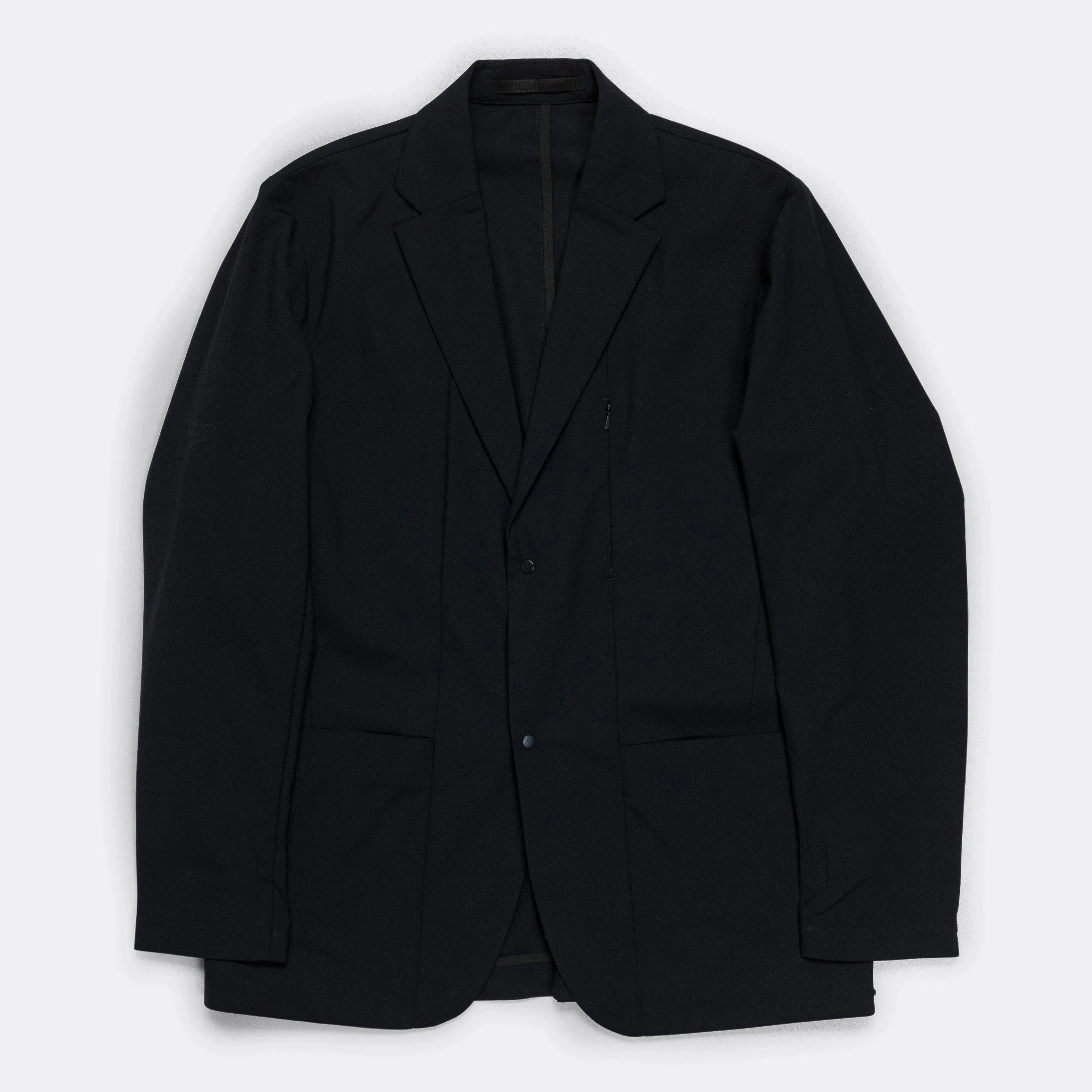 Norse Projects Emil Cordura Tech Wool Blazer - Dark Navy