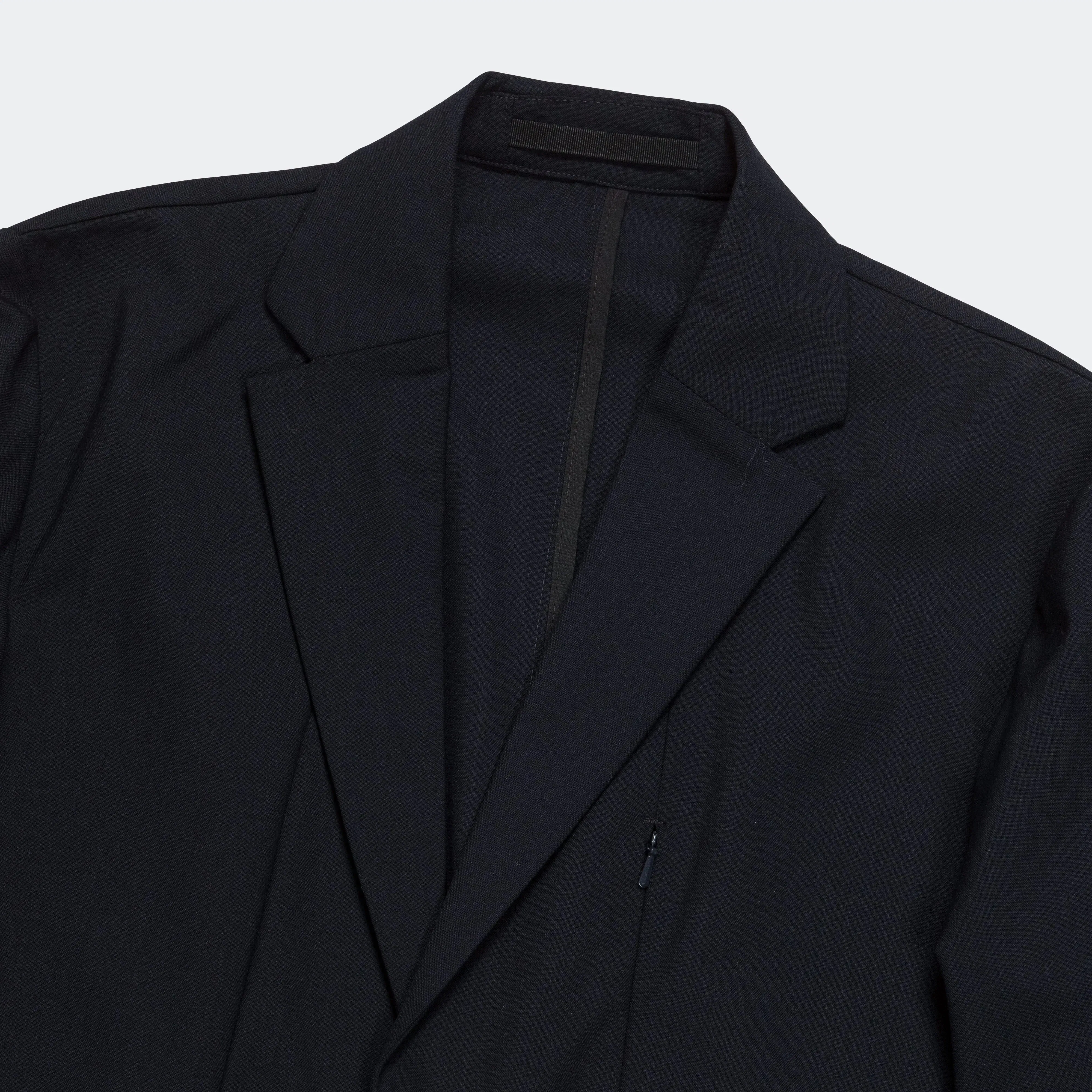 Norse Projects Emil Cordura Tech Wool Blazer - Dark Navy
