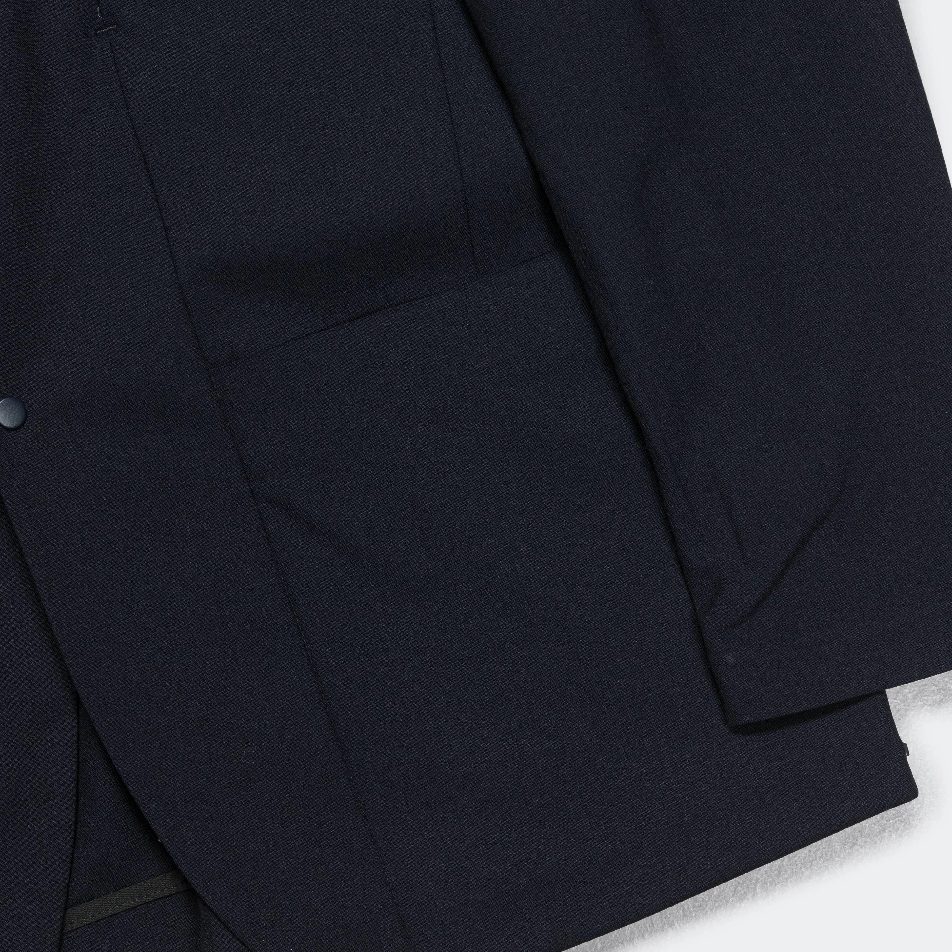 Norse Projects Emil Cordura Tech Wool Blazer - Dark Navy