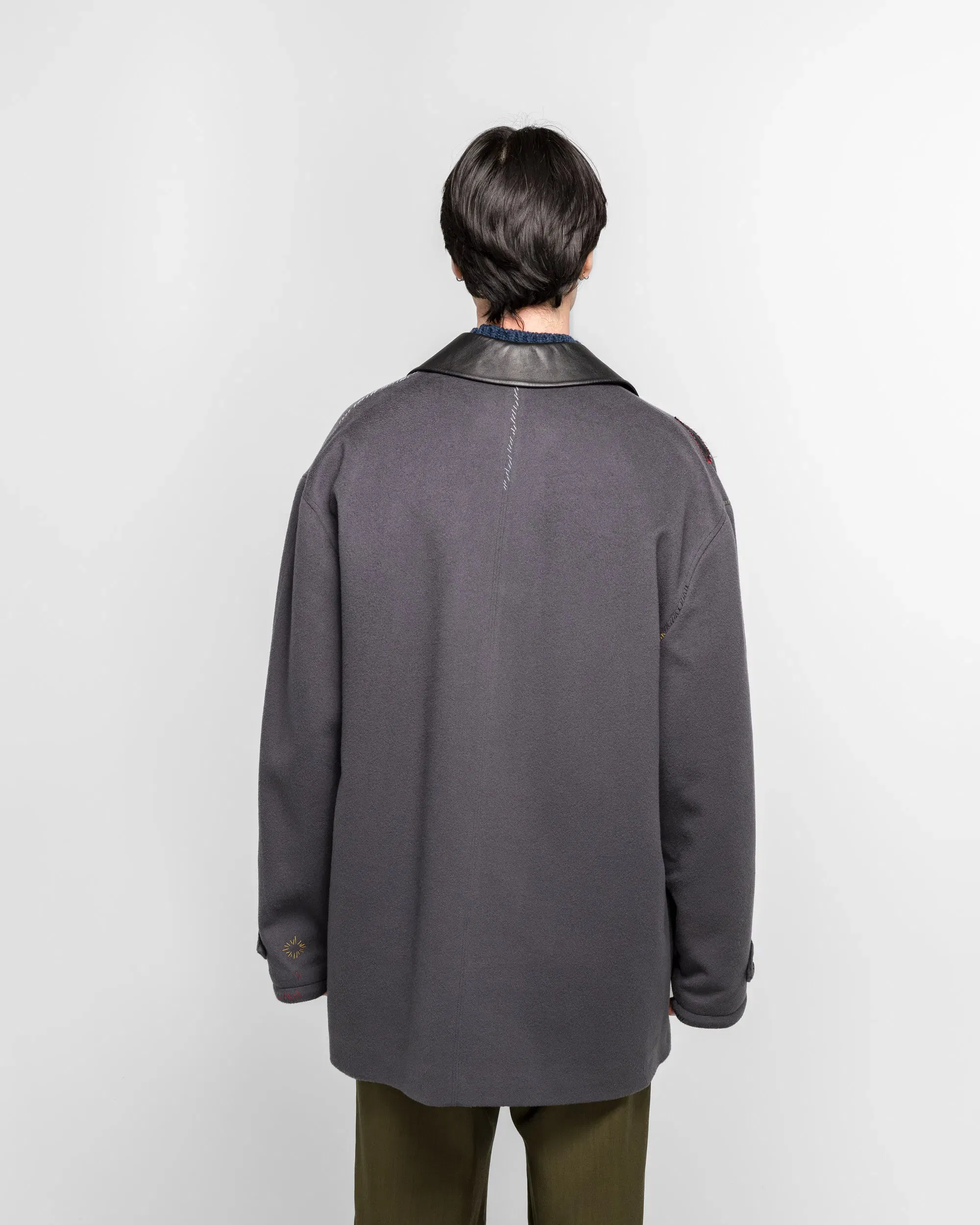 Marni Coverall Jacket - Navy