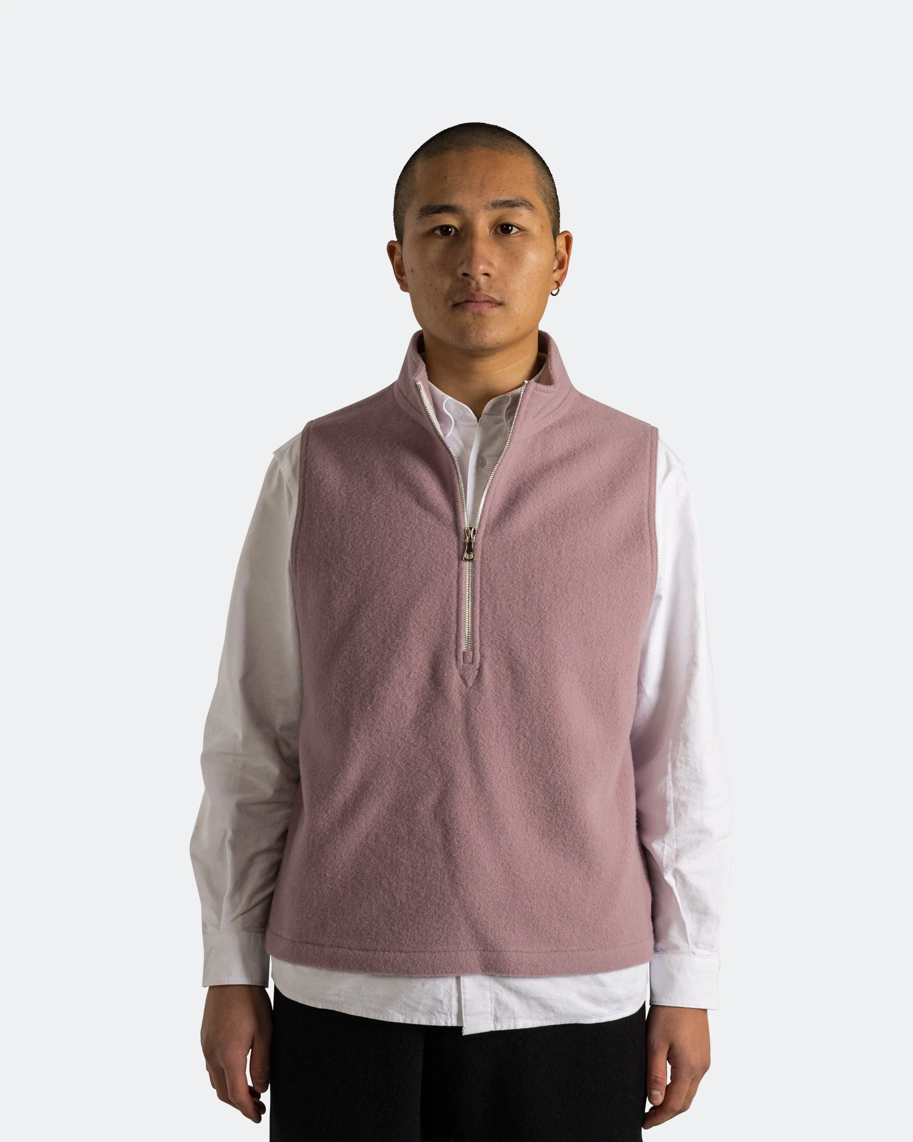 Rier Gilet Fleece City - Myrte Natural Fleece