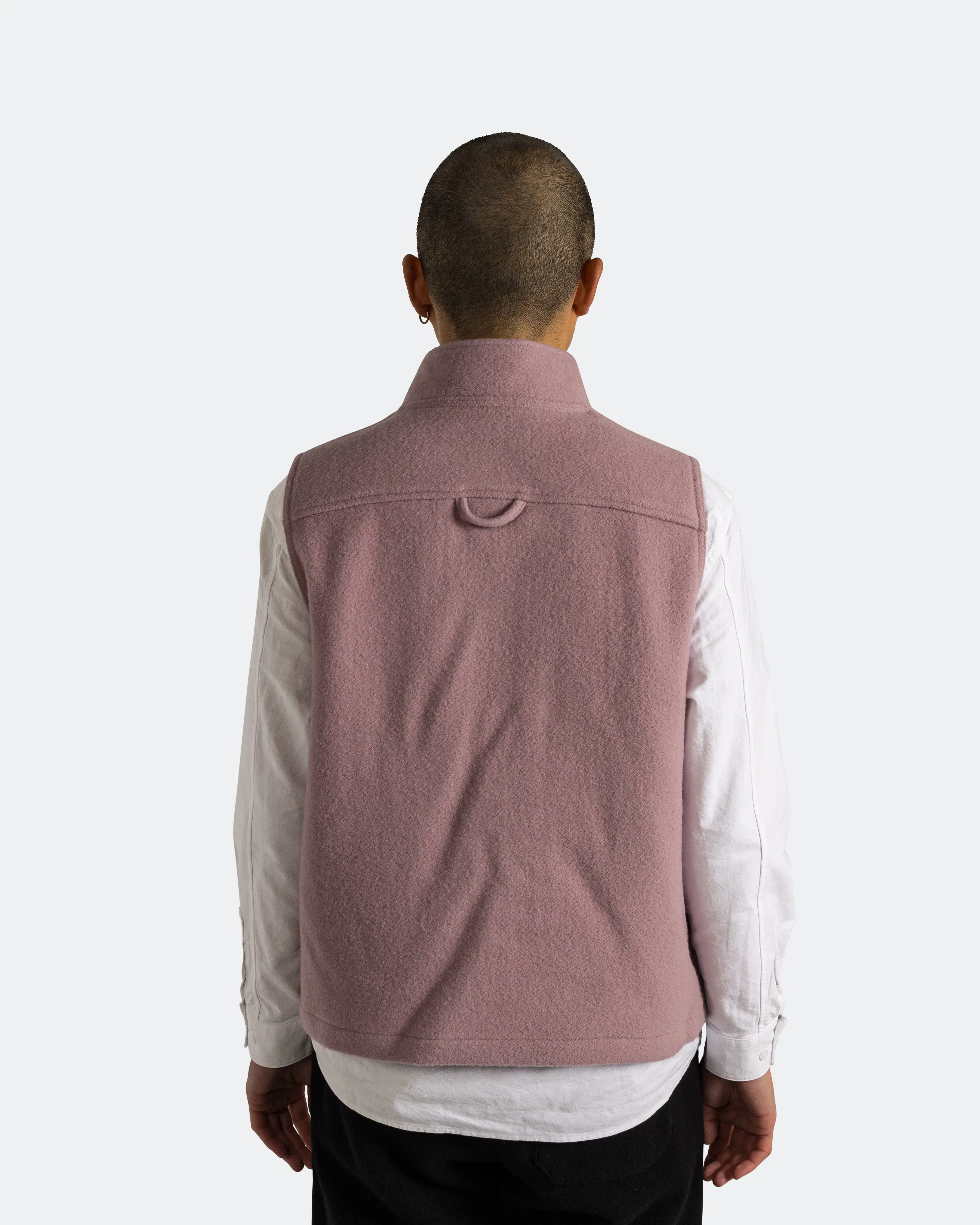Rier Gilet Fleece City - Myrte Natural Fleece