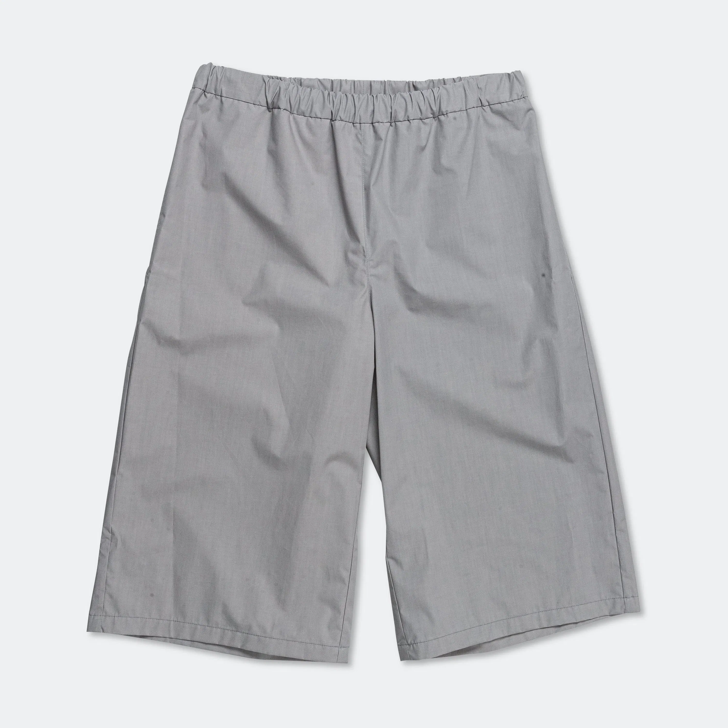 Rier Waxed Bermuda Shorts - Inox