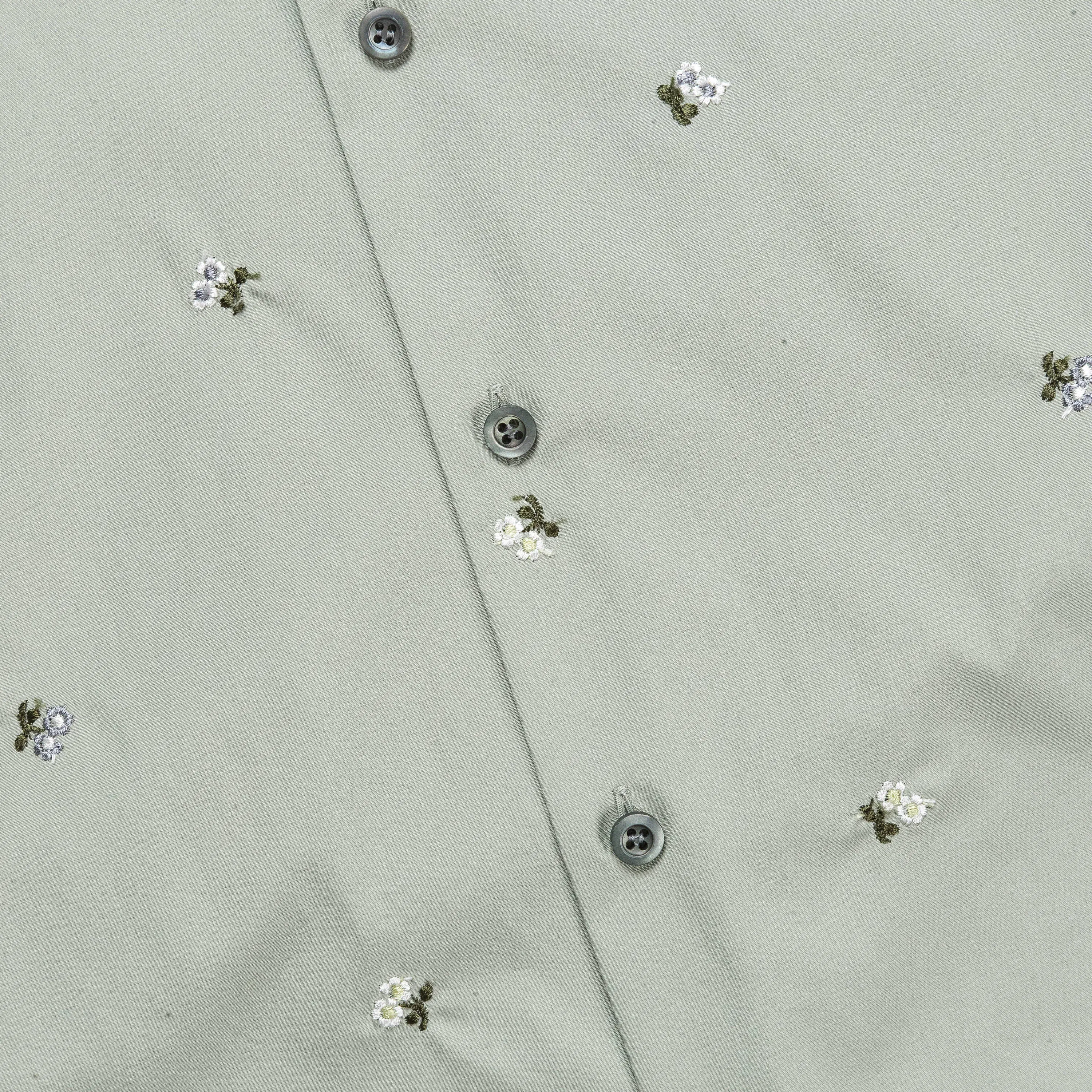 Rier Popeline Shirt - Argile Flowers