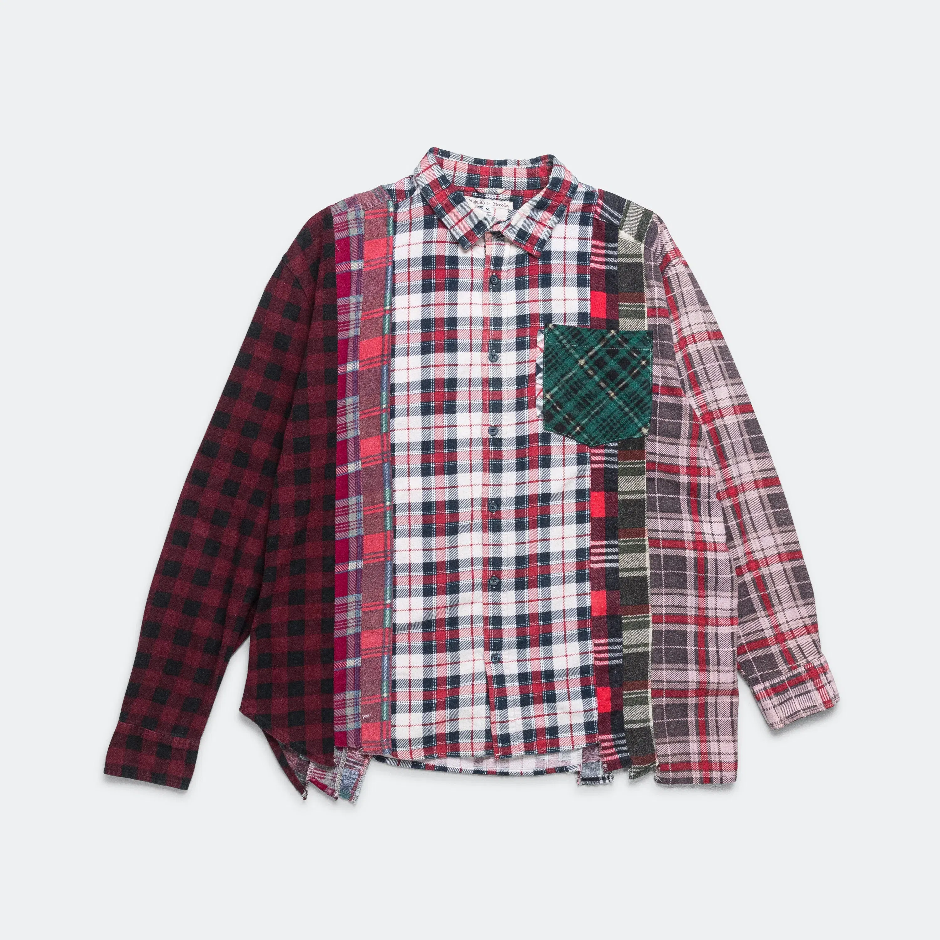 Needles Rebuild Flannel 7 Cuts Shirt SS25 - Medium #2