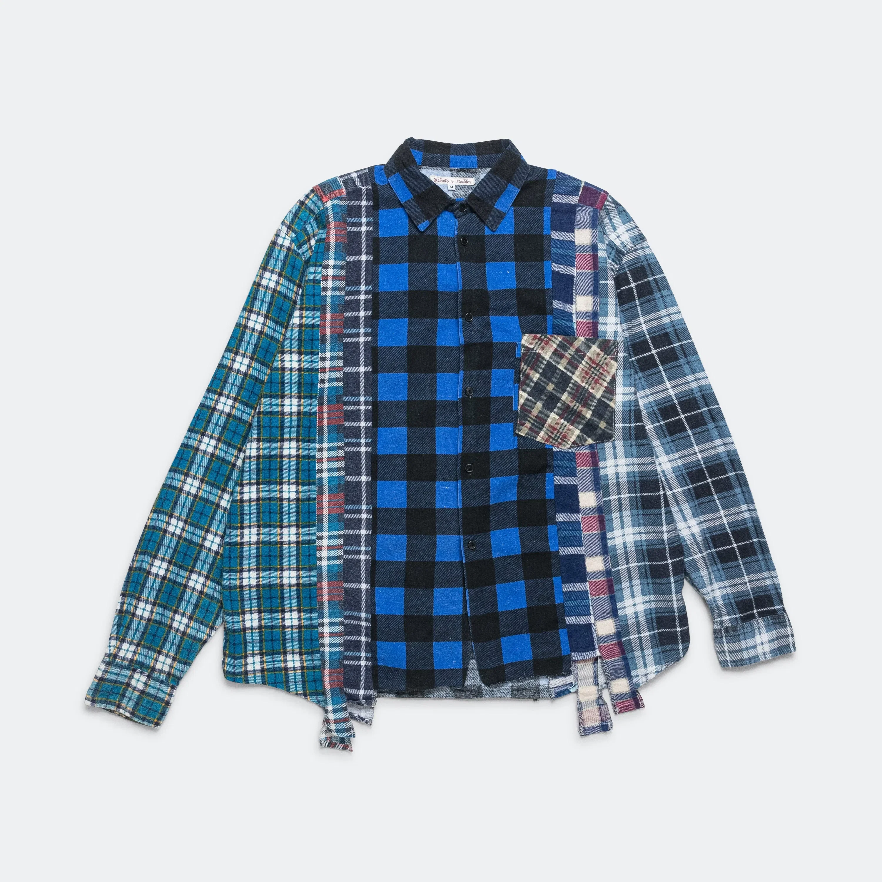 Needles Rebuild Flannel 7 Cuts Shirt SS25 - Medium #10