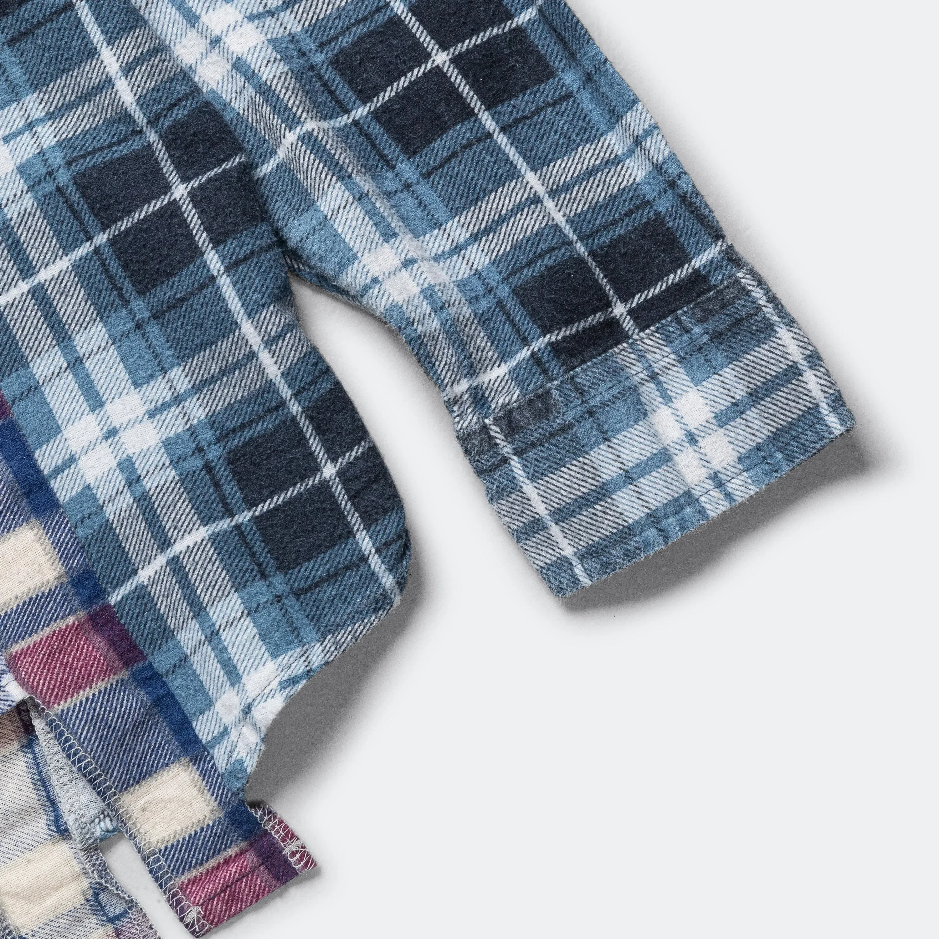 Needles Rebuild Flannel 7 Cuts Shirt SS25 - Medium #10