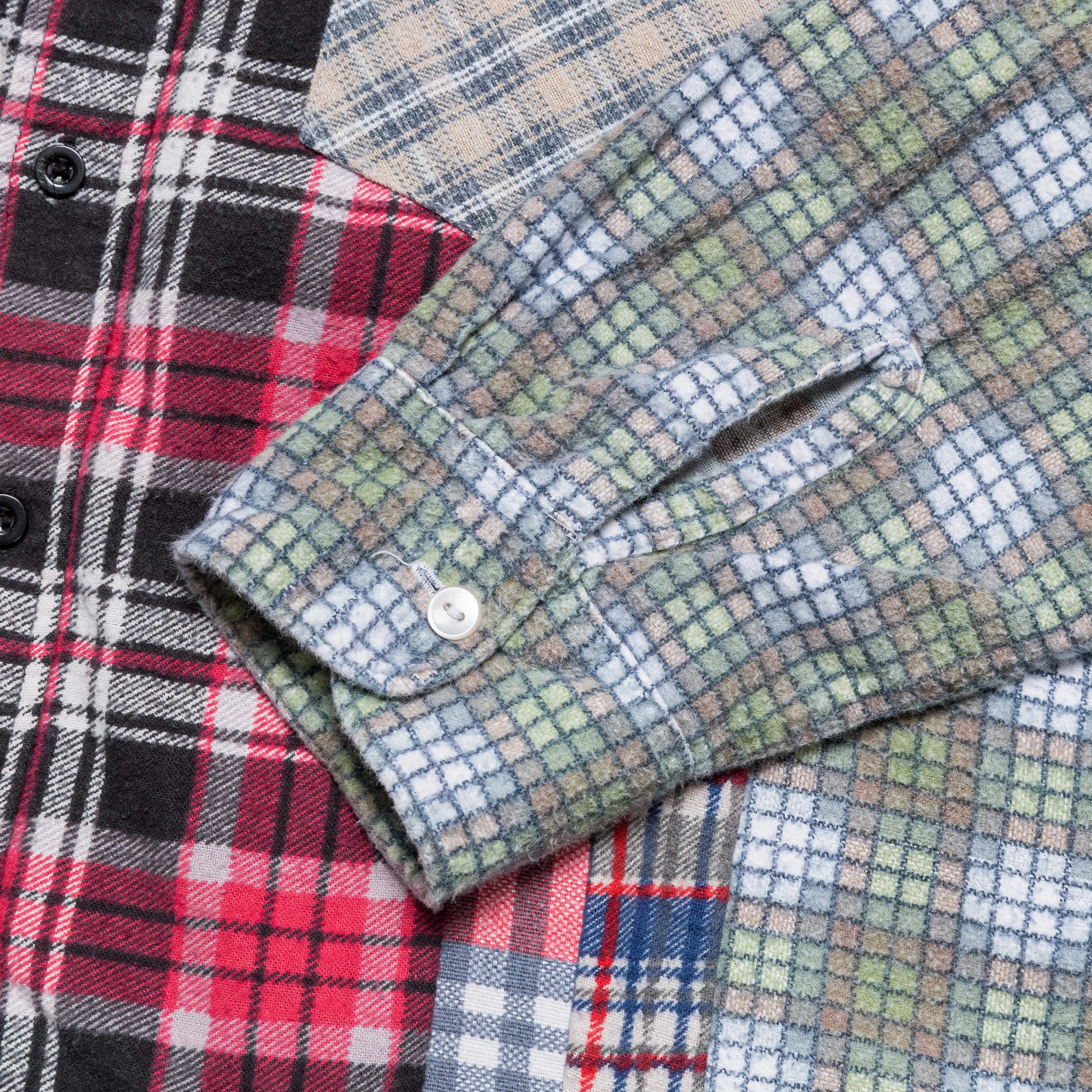 Needles Rebuild Flannel 7 Cuts Shirt - Small #1